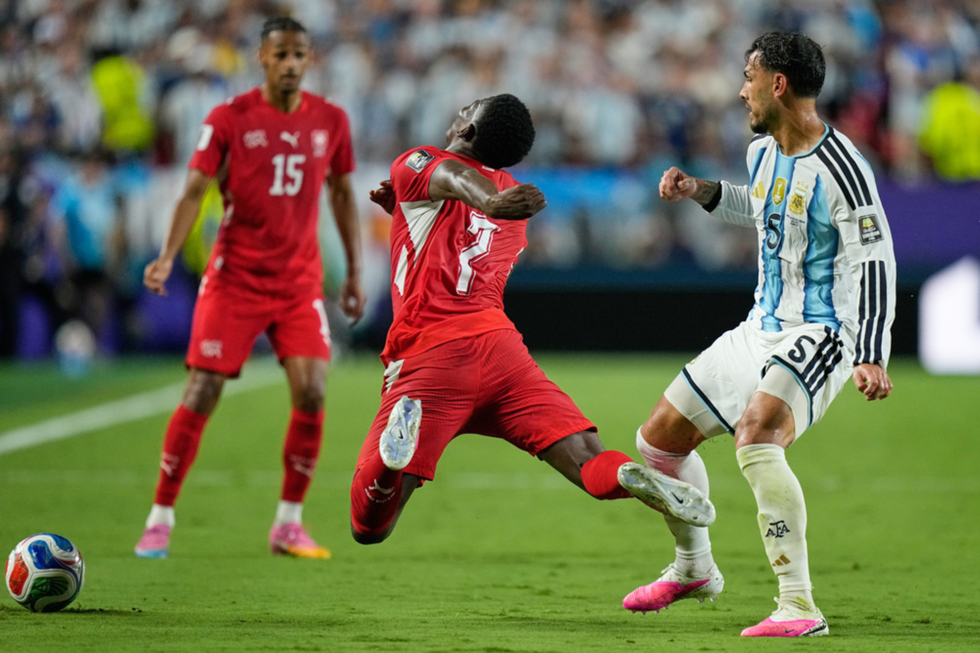 The IFAB acknowledged an error in the use of VAR during Argentina-Switzerland and in Embolo's sending-off