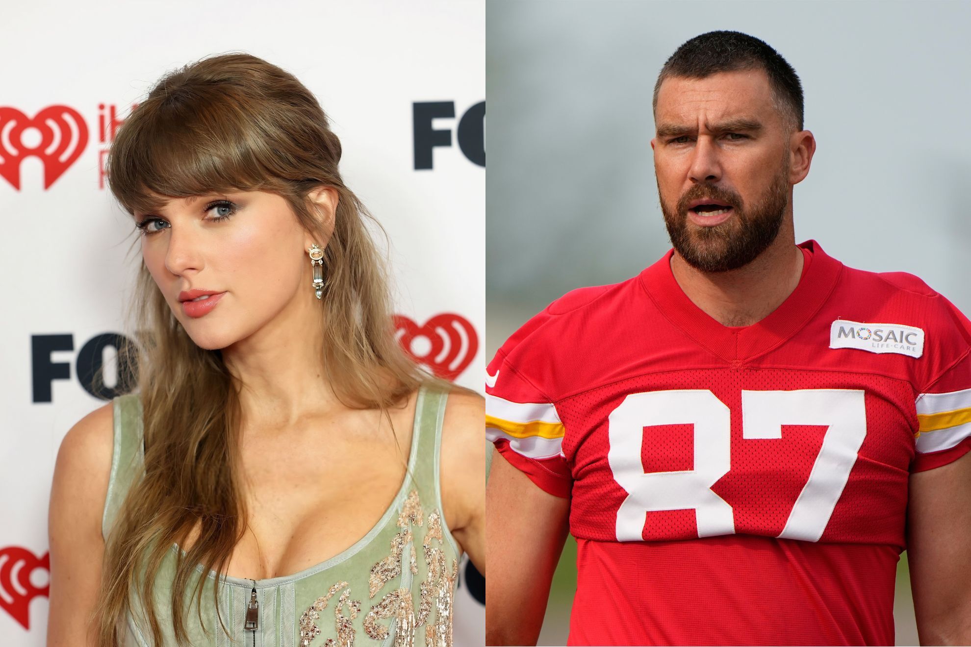 Taylor Swift and Travis Kelce