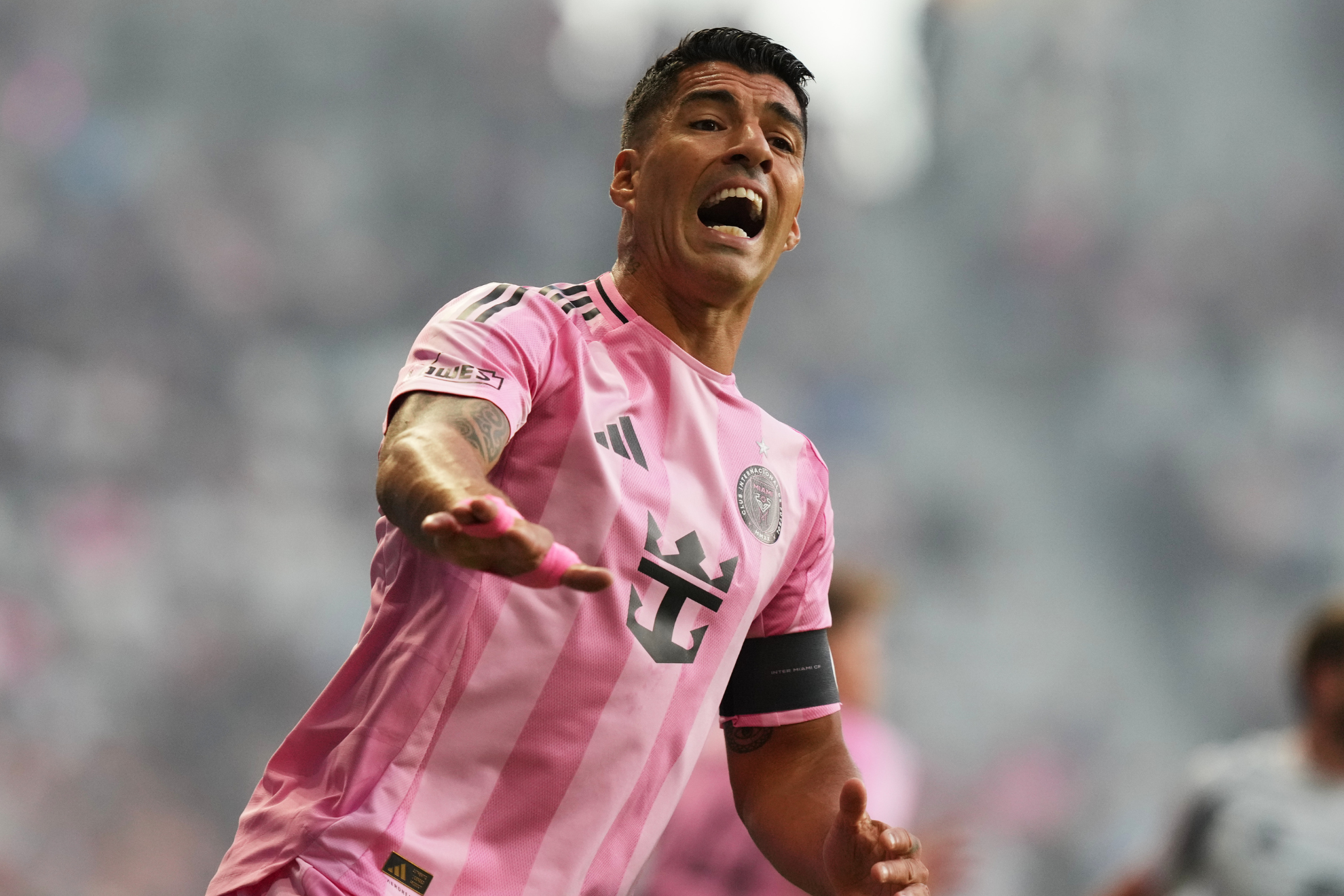 Luis Suarez during the MLS match between Inter Miami and Chicago Fire. LAPRESSE