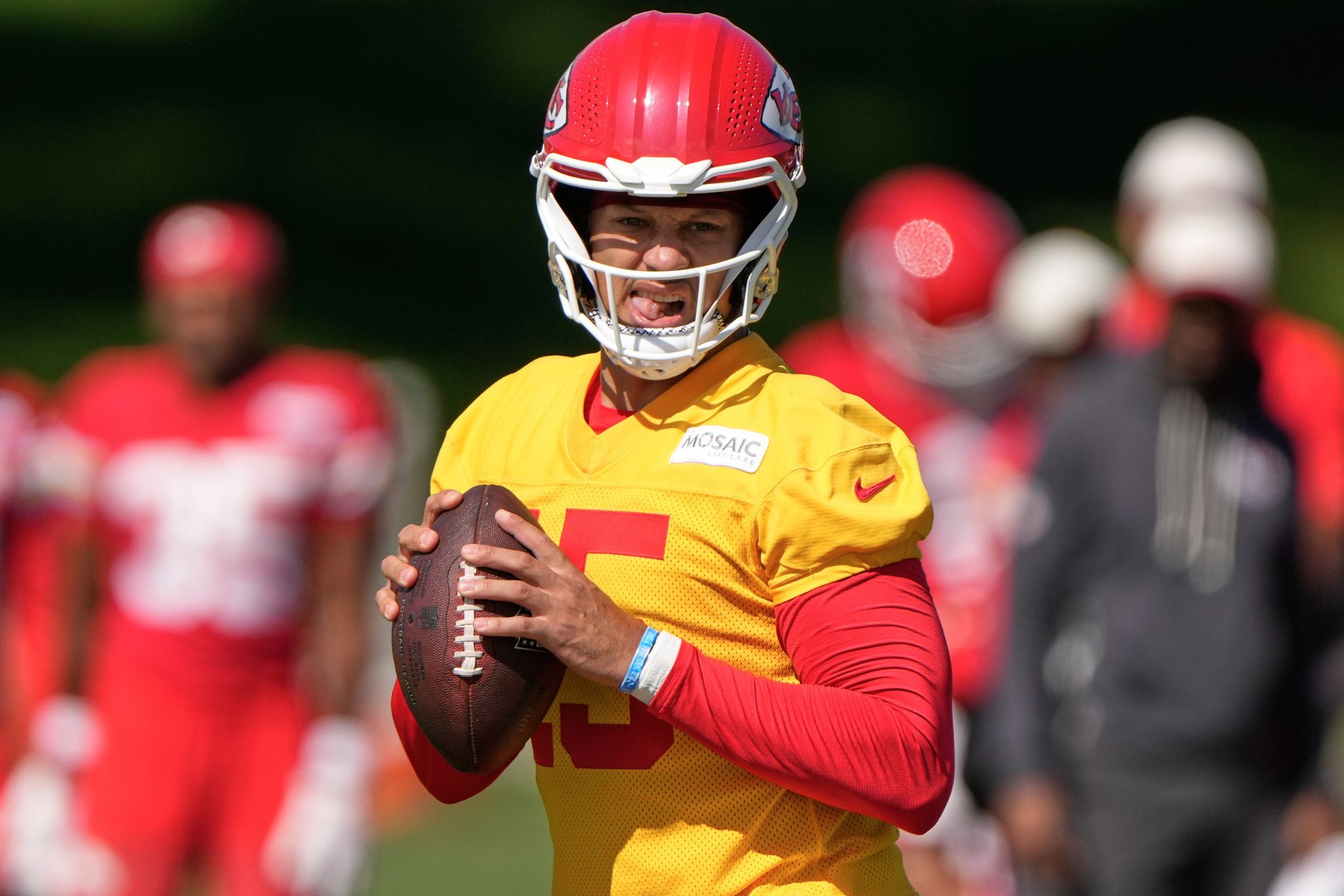 Kansas City Chiefs quarterback Patrick Mahomes.