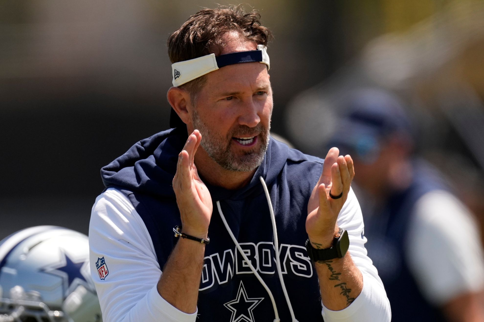 Dallas Cowboys head coach Brian Schottenheimer