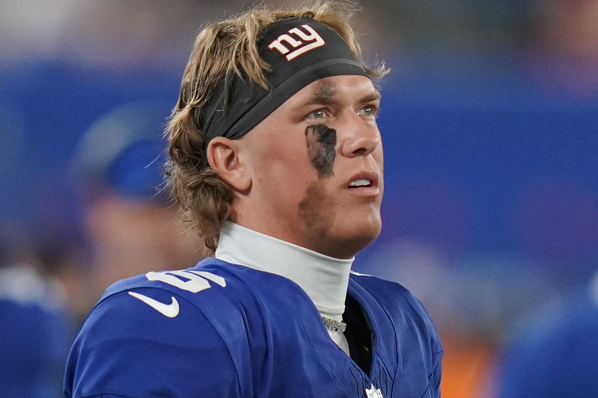 Jaxson Dart of the New York Giants LaPresse