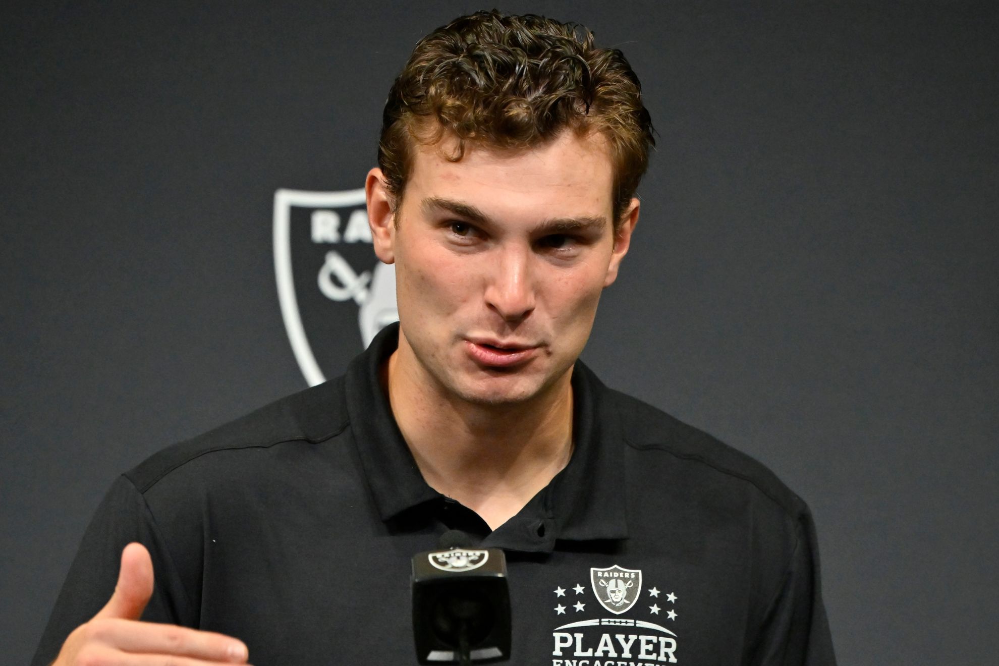 Las Vegas Raiders quarterback Fernando Mendoza. LAPRESSE .