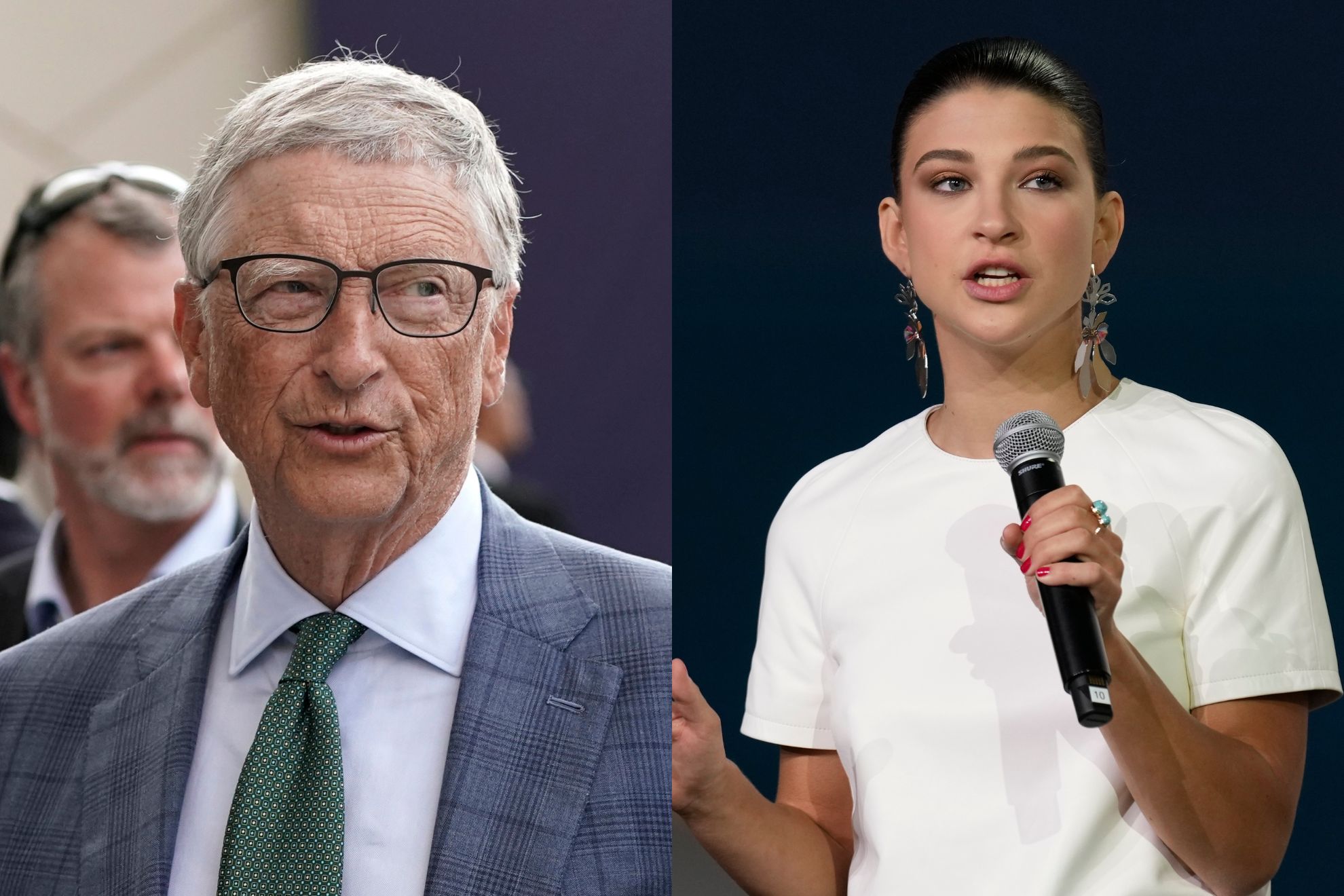 Bill Gates and Phoebe Gates LaPresse