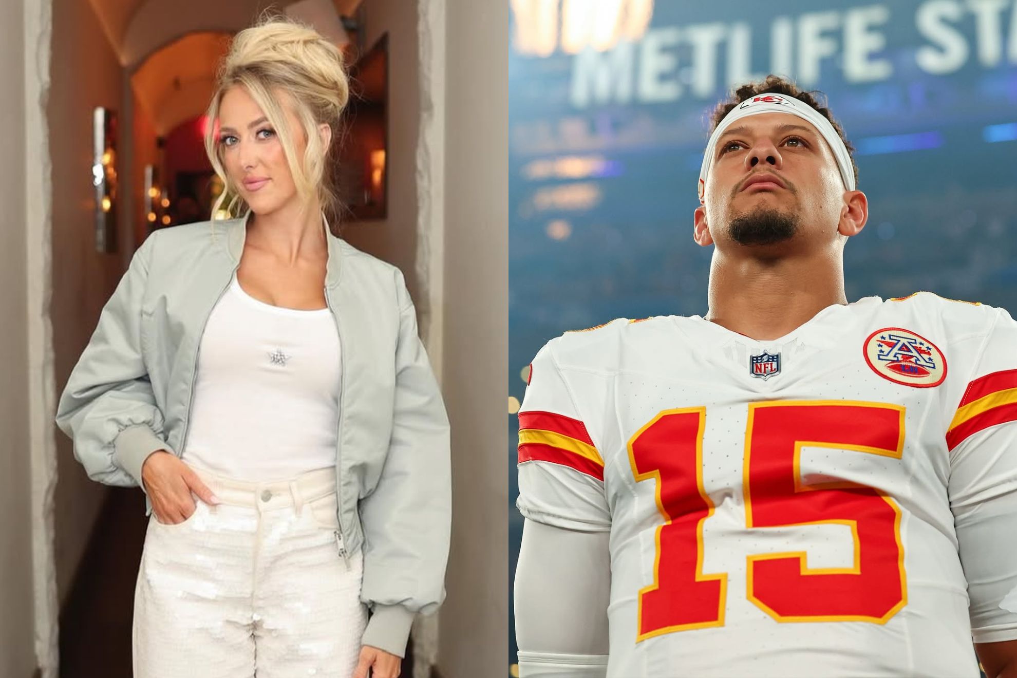 Brittany Mahomes and Patrick Mahomes IG
