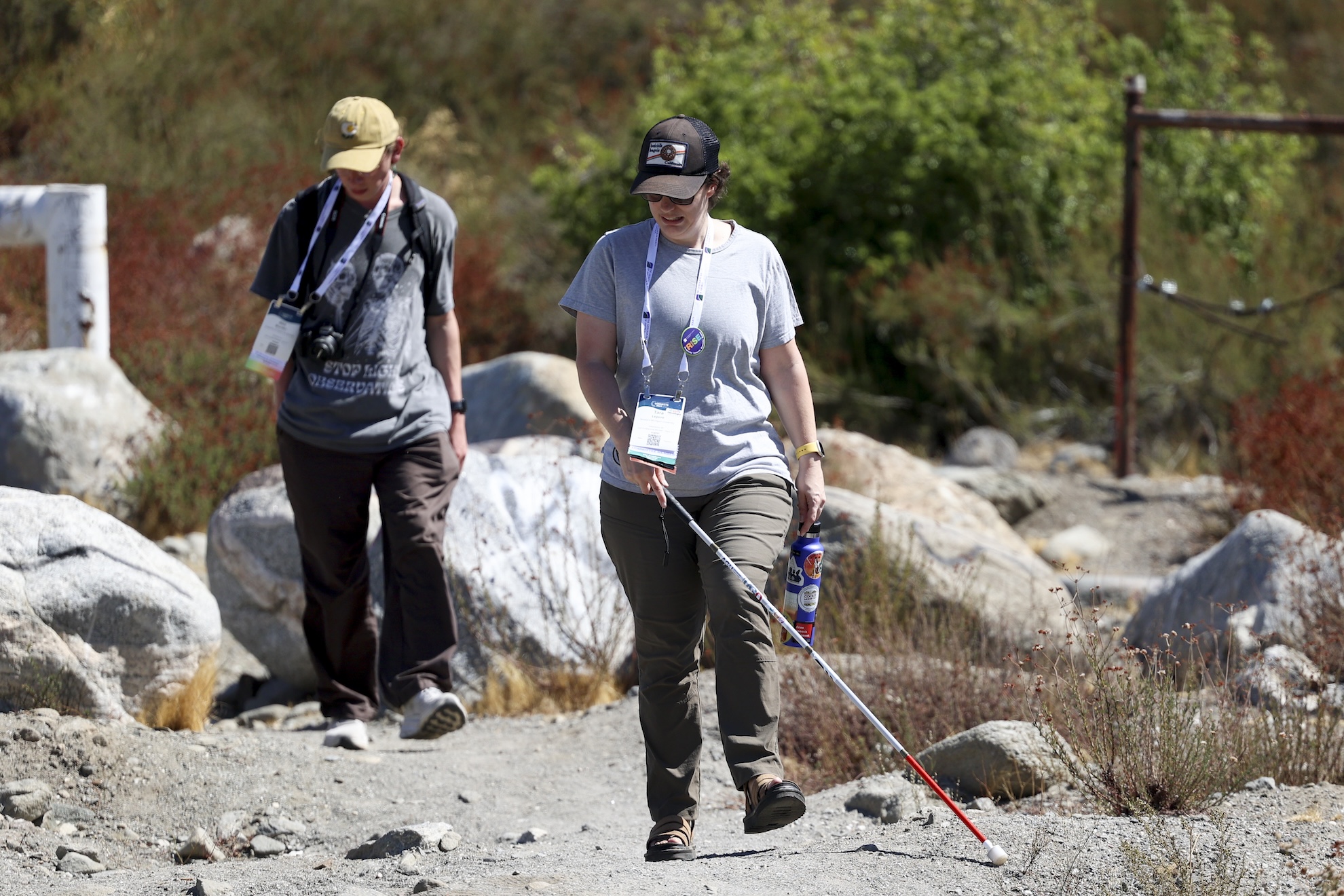 A field trip to the San Andreas Fault organized by the International Association of Geoscience Diversity LaPresse
