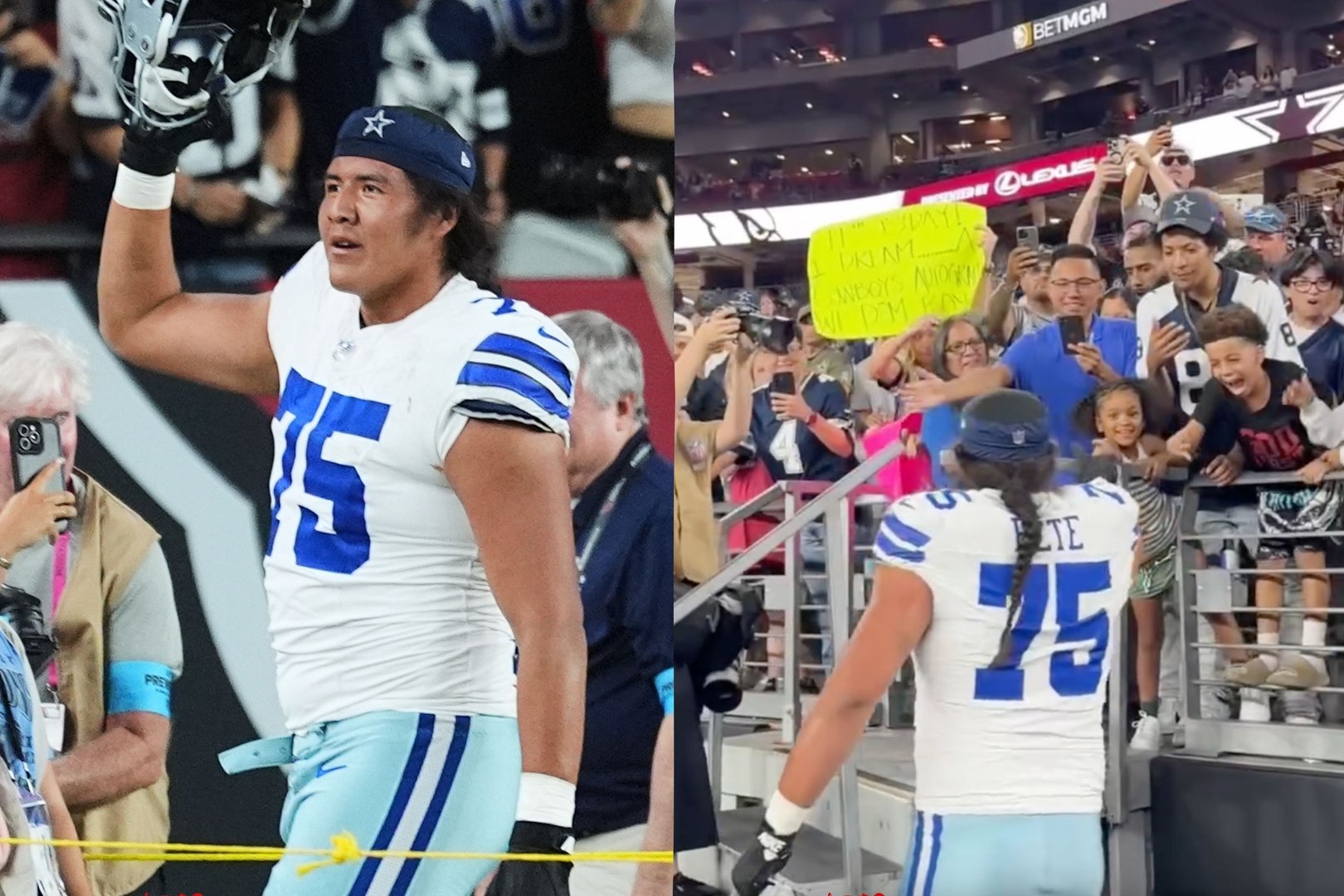 Pete's message about belief and hard work resonated with teammates and added another chapter to one of the Cowboys' most inspiring preseason stories.