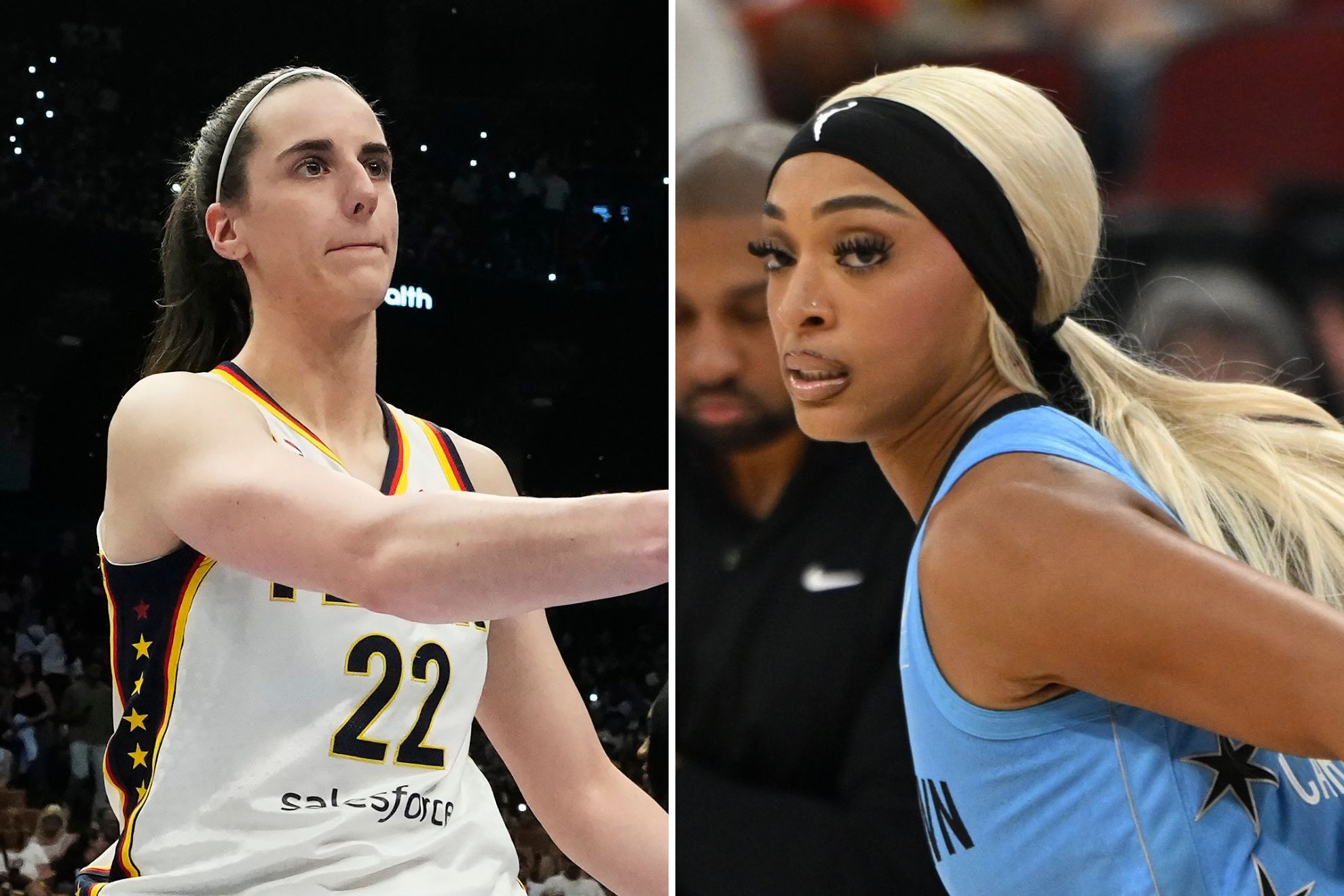 Caitlin Clark has the last word after DiJonai Carrington tries to rattle her