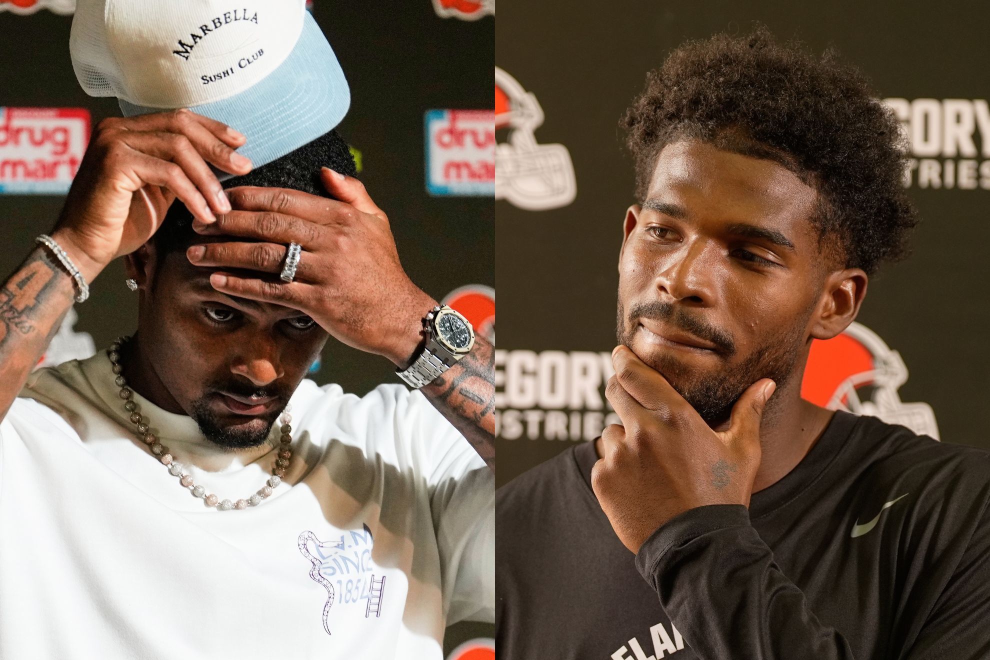Deshaun Watson and' Shedeur Sanders&nbsp;