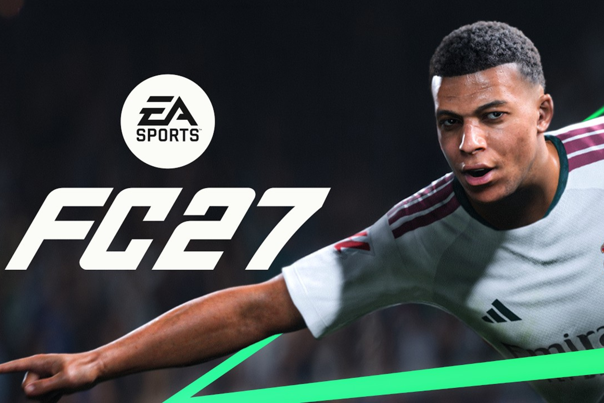 Kylian Mbappe is the cover athlete for EA FC 27.