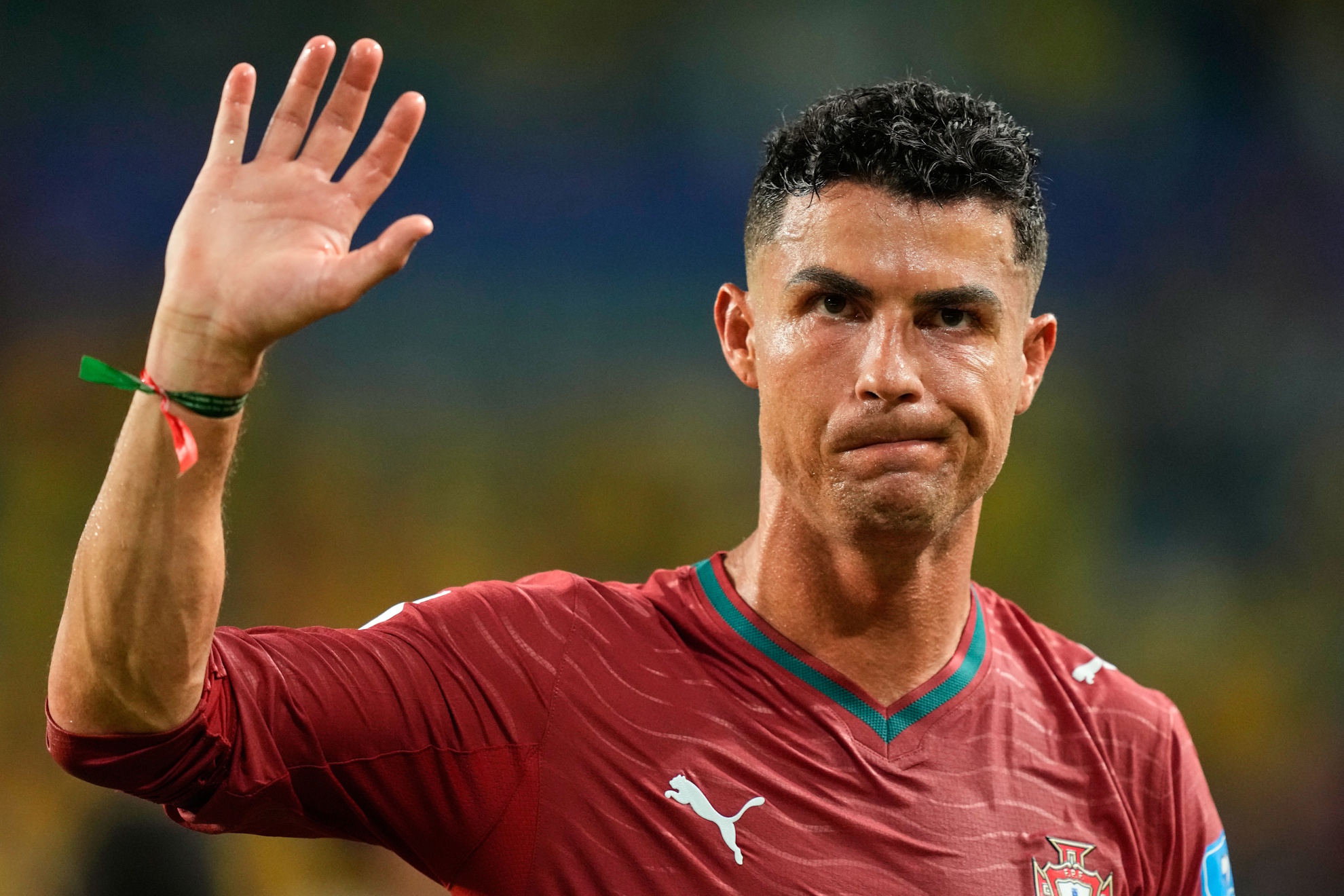 .Portugal's Cristiano Ronaldo. LAPRESSE