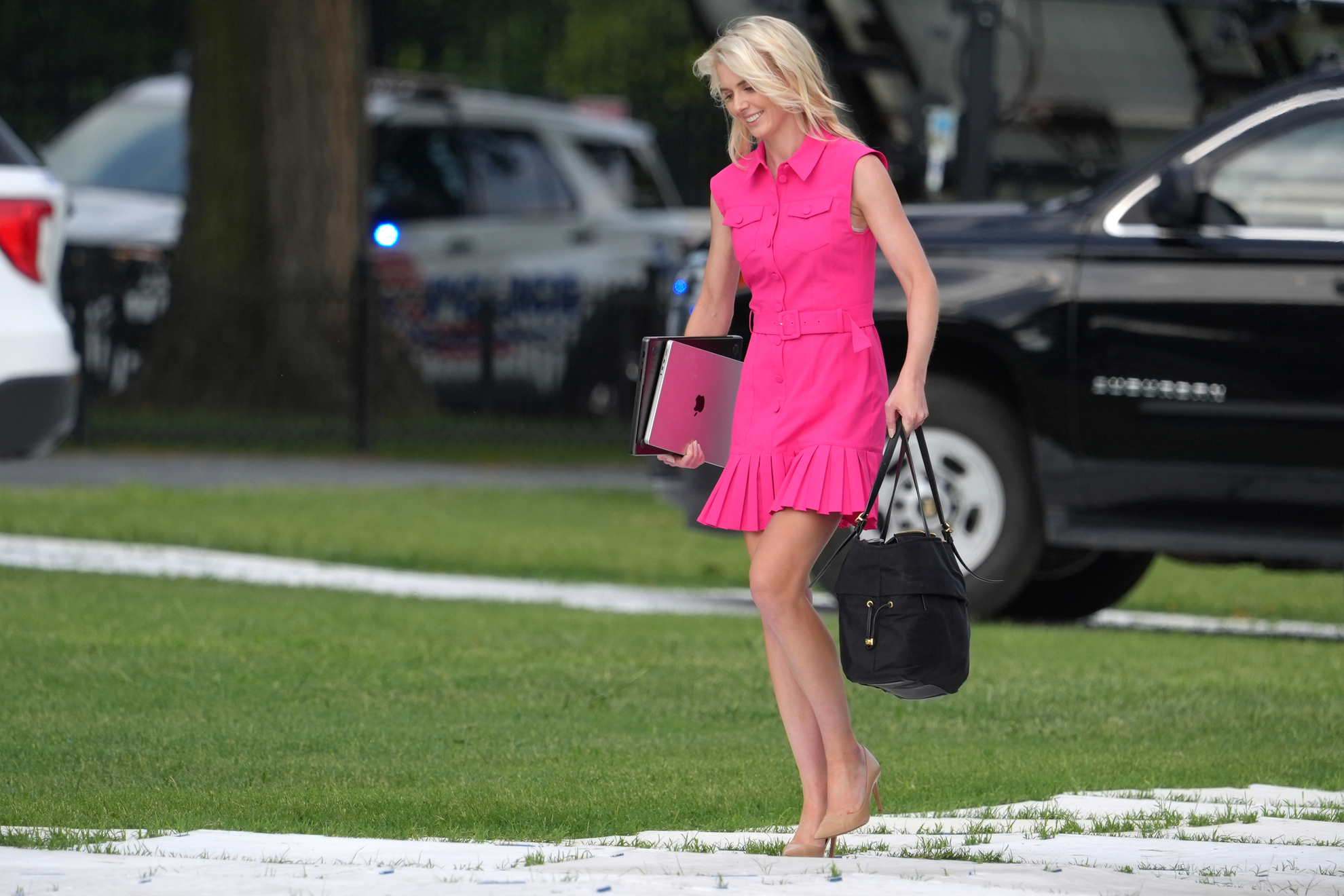 White House aide Natalie Harp LAPRESSE