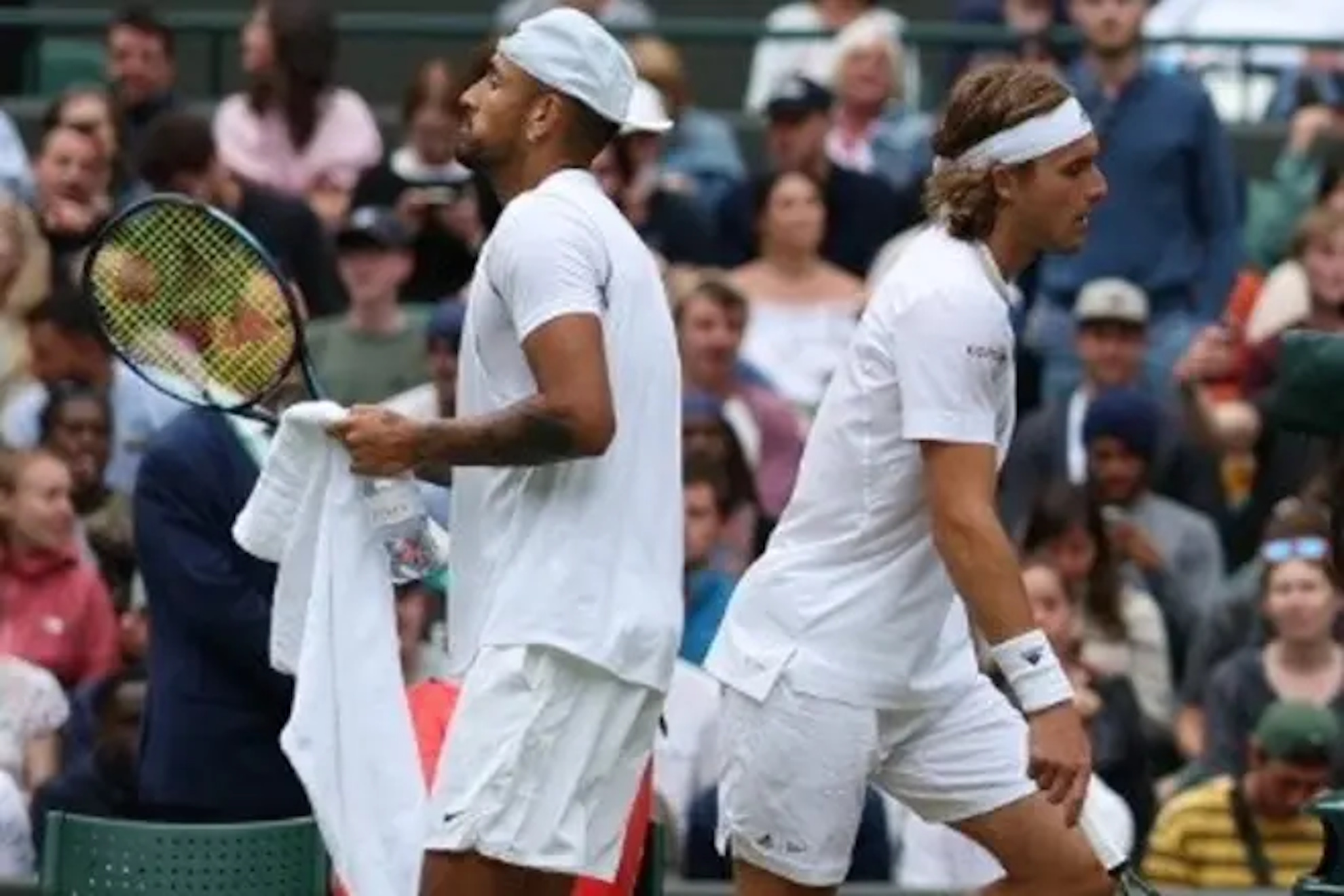 Tsitsipas doesn't hold back about Kyrgios's positive cocaine test.