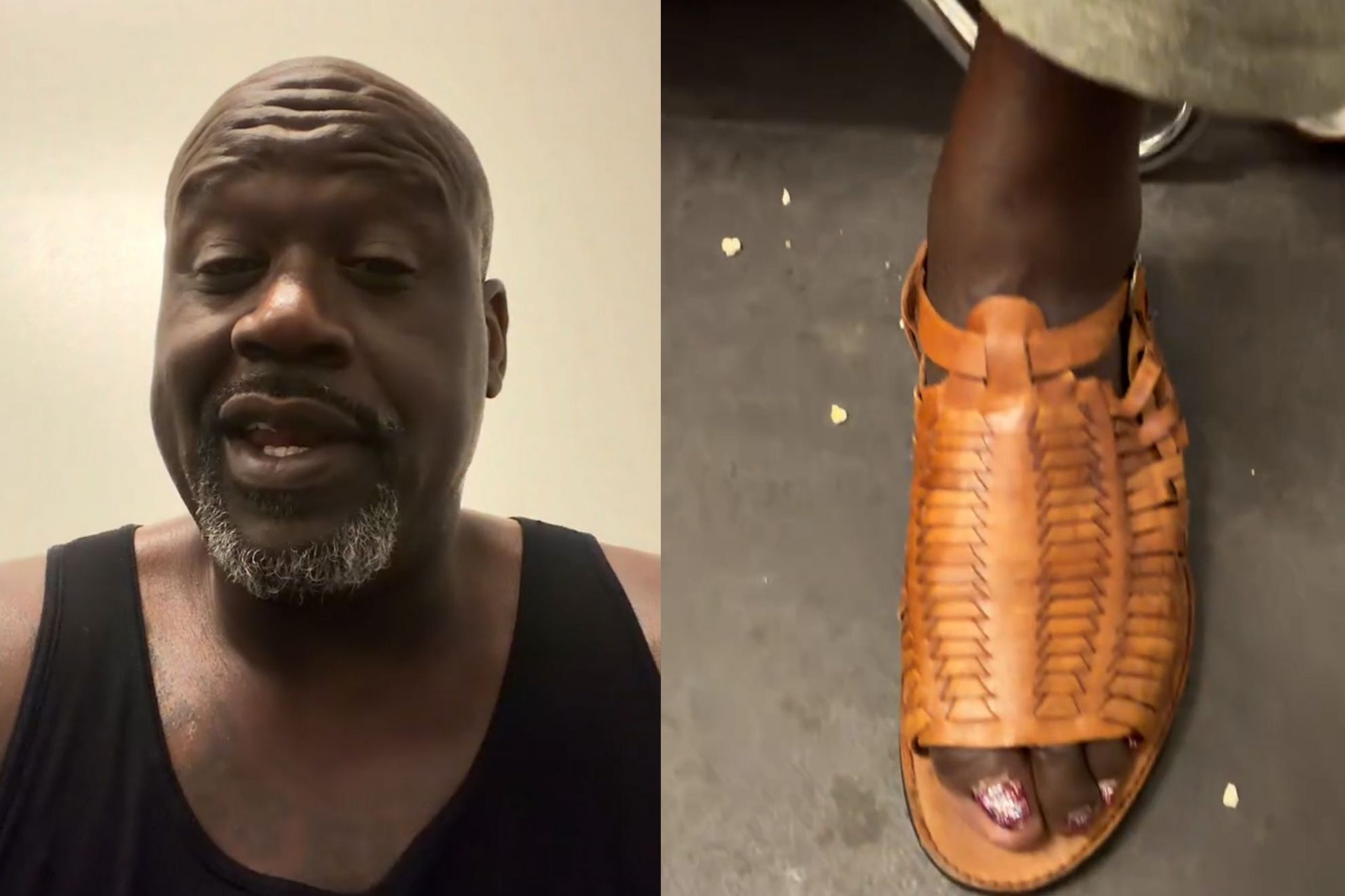 Shaquille O’Neal’s bizarre foot video leaves NBA fans in shock Instagram