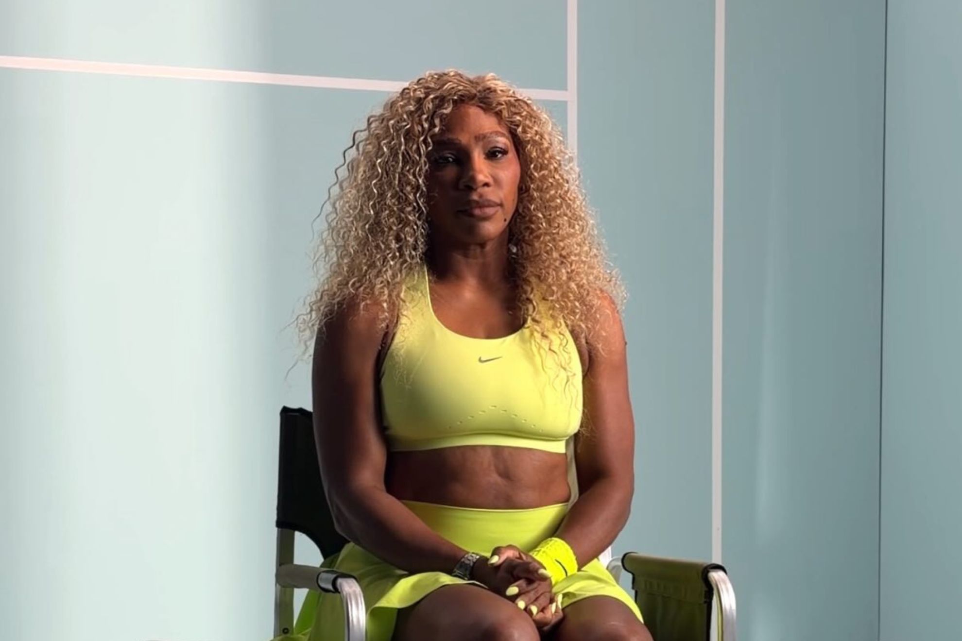 Serena Williams’ see through outfit is in full display ahead of US Open doubles comeback