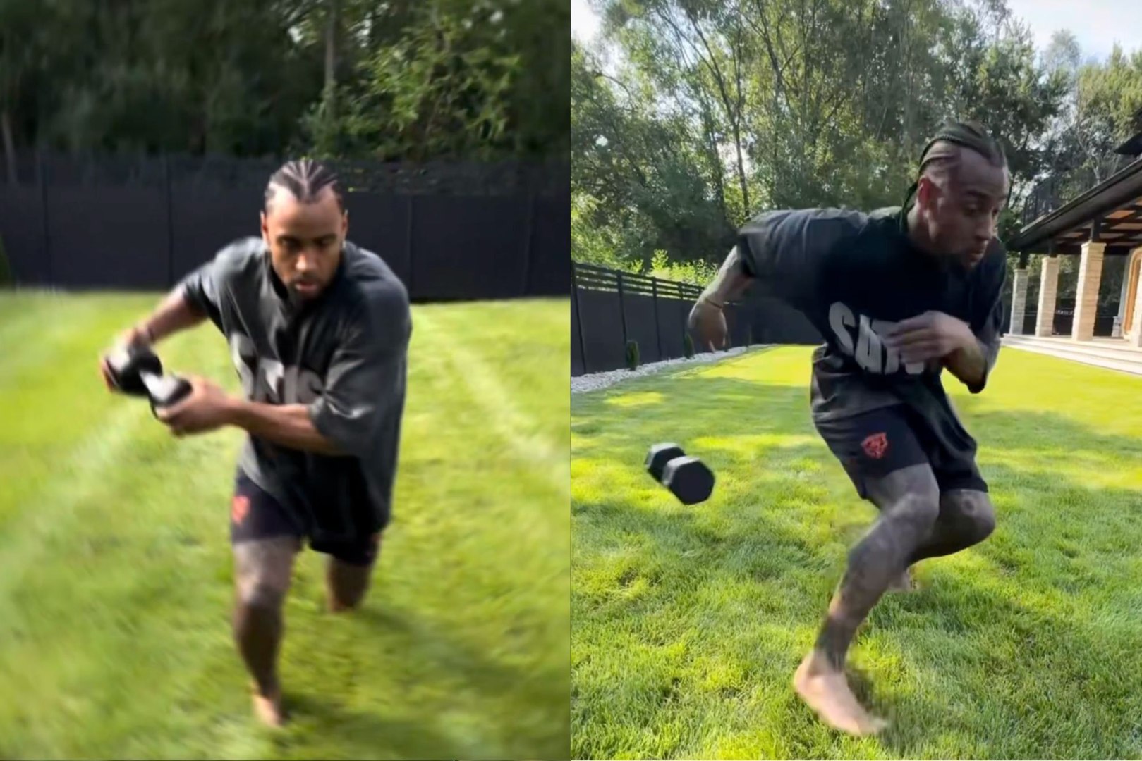 Kyler Gordon did not need to say a word. One day after Bears general manager Ryan Poles publicly questioned whether the cornerback would play for Chicago again, Gordon was seen working seriously toward his return.Training alongside NFL rehabilitation specialist Foot Doctor Moe, Gordon performed lunges, explosive jumps and sprinting drills. Every movement looked controlled and deliberate, reflecting the focus and professionalism behind his recovery.