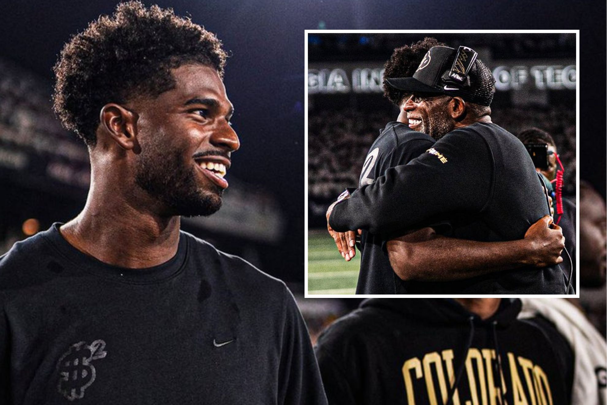 Shedeur Sanders Attends Colorado's season opener