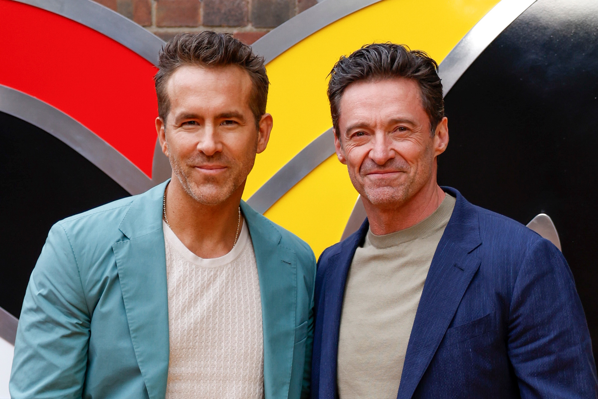 Ryan Reynolds and Hugh Jackman. LAPRESSE