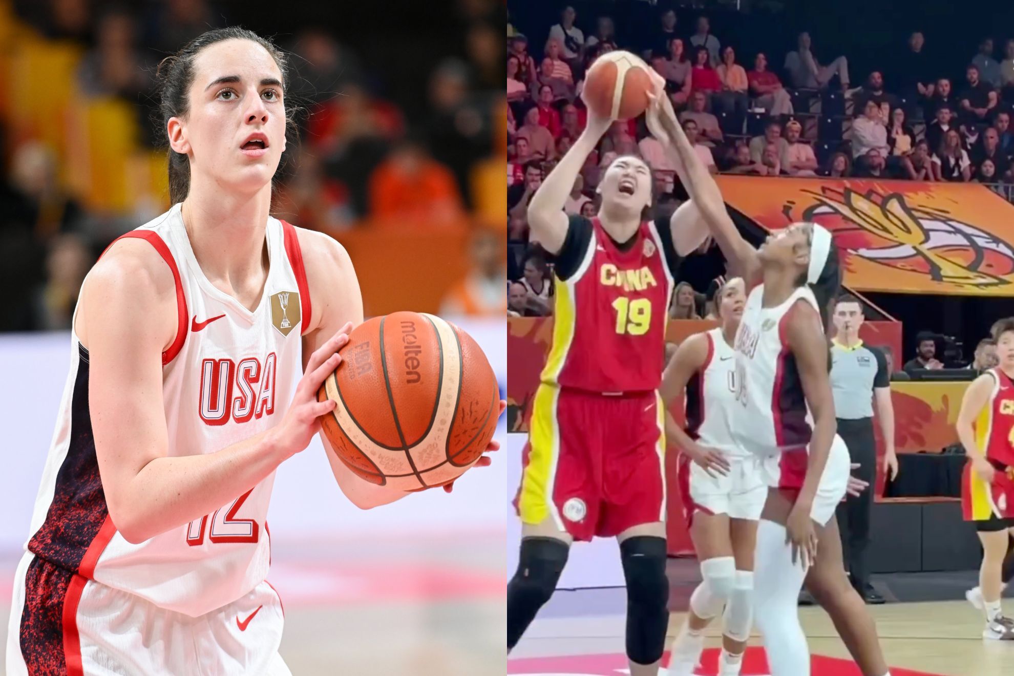 Caitlin Clark fires / Angel Reese defends