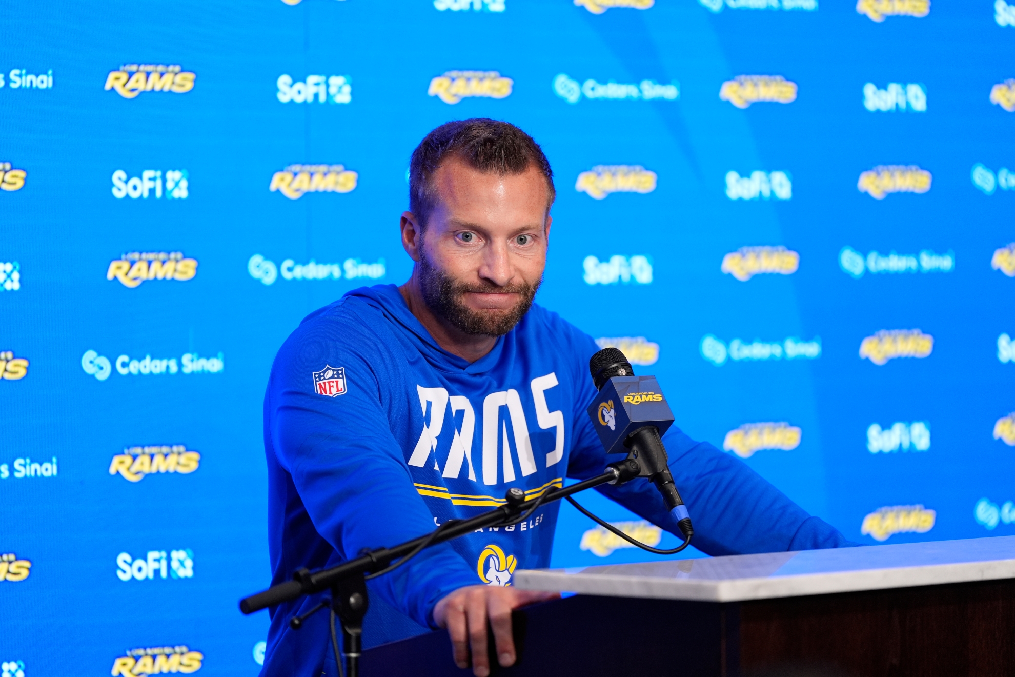 Los Angeles Rams head coach Sean McVay LaPresse