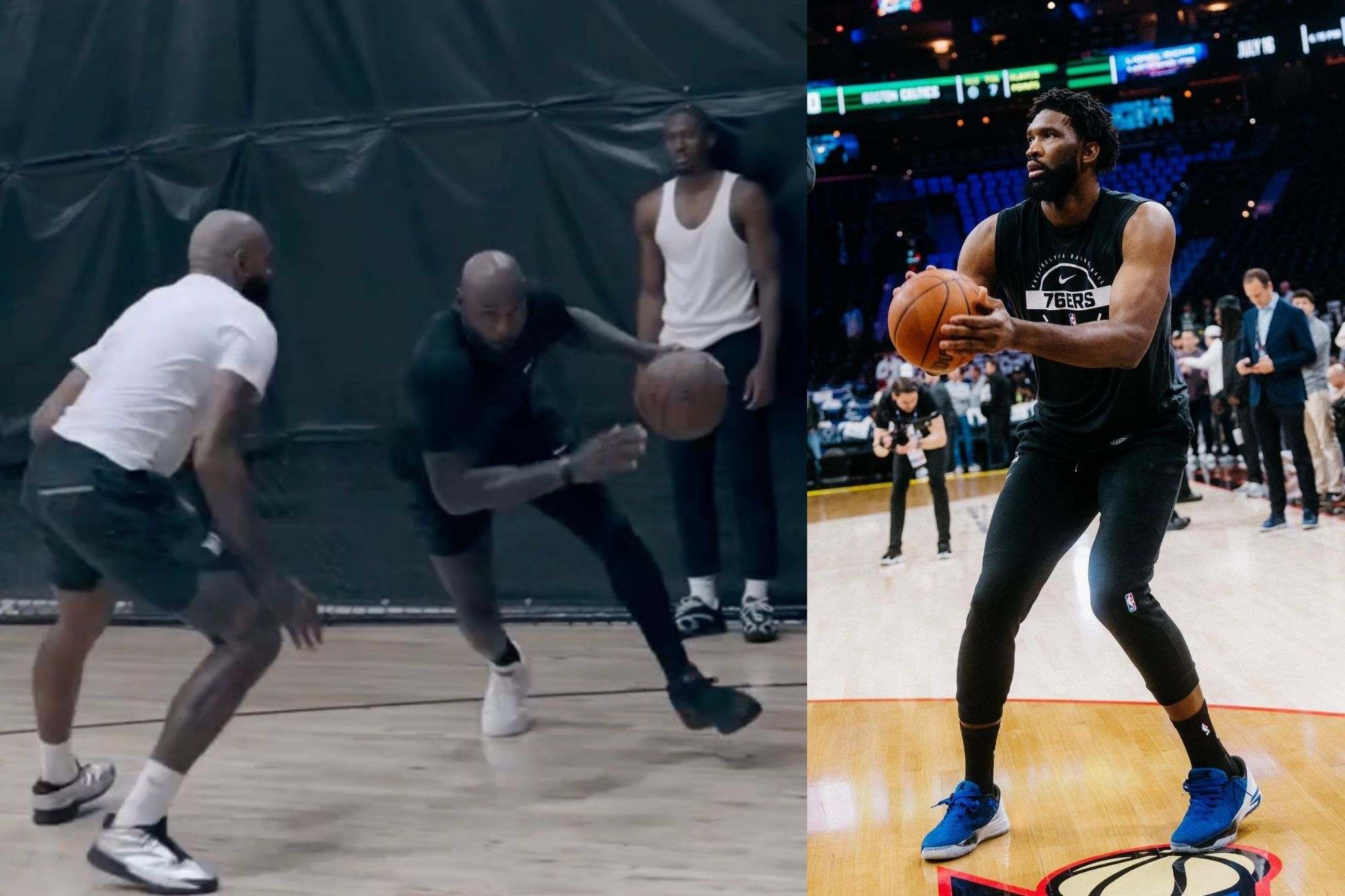 LeBron James, Jaylen Brown and Tyrese Maxey are Putting in the work. Where is Joel Embiid? Instagram