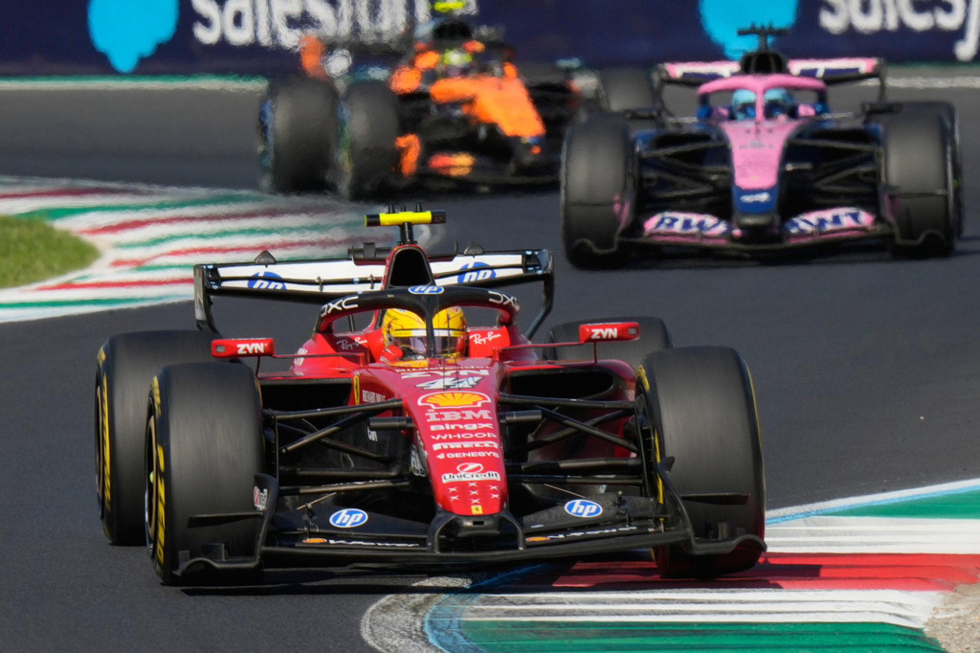 Ferrari driver Lewis Hamilton LAPRESSE
