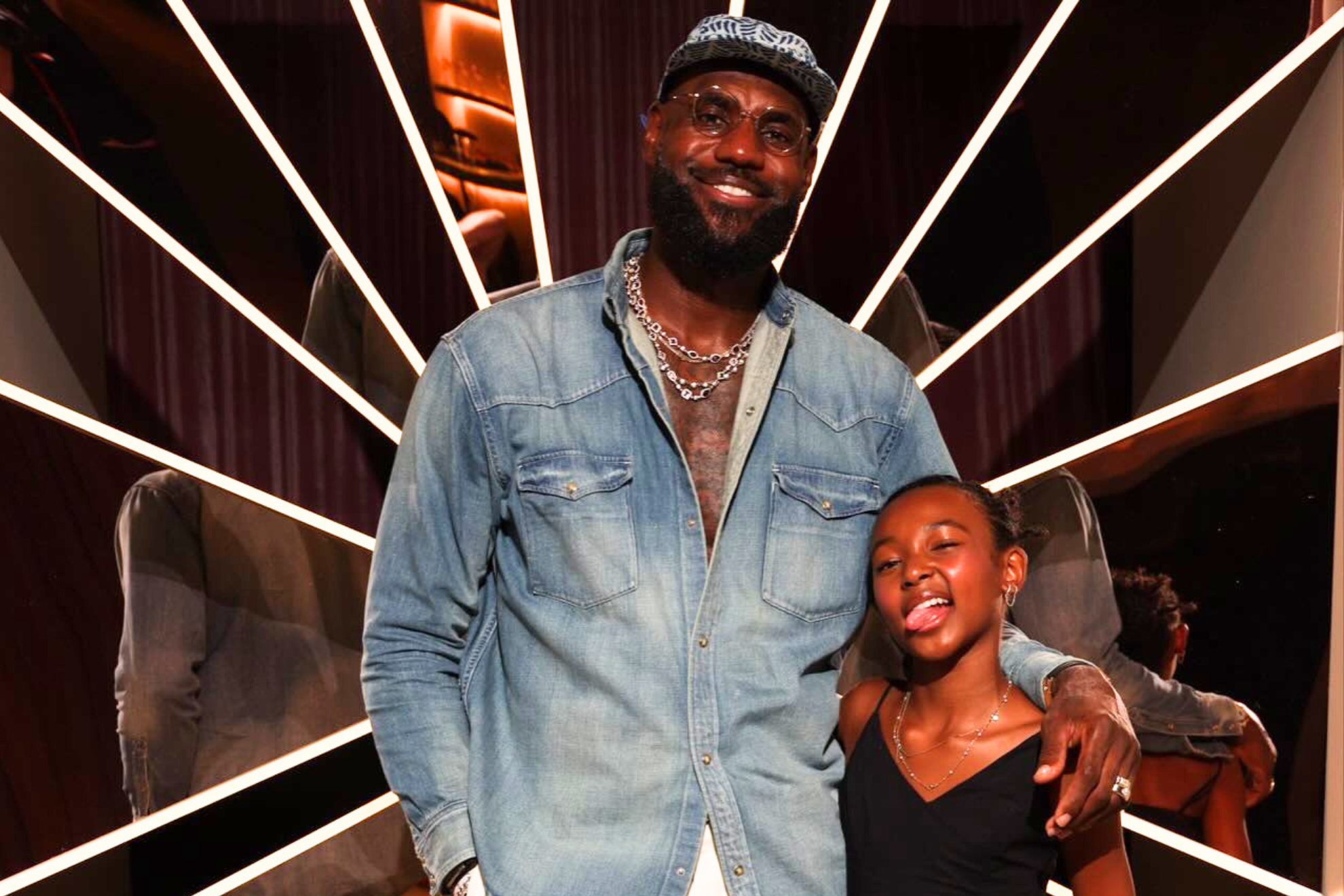LeBron James fans discover why Zhuri James has him completely wrapped around her finger