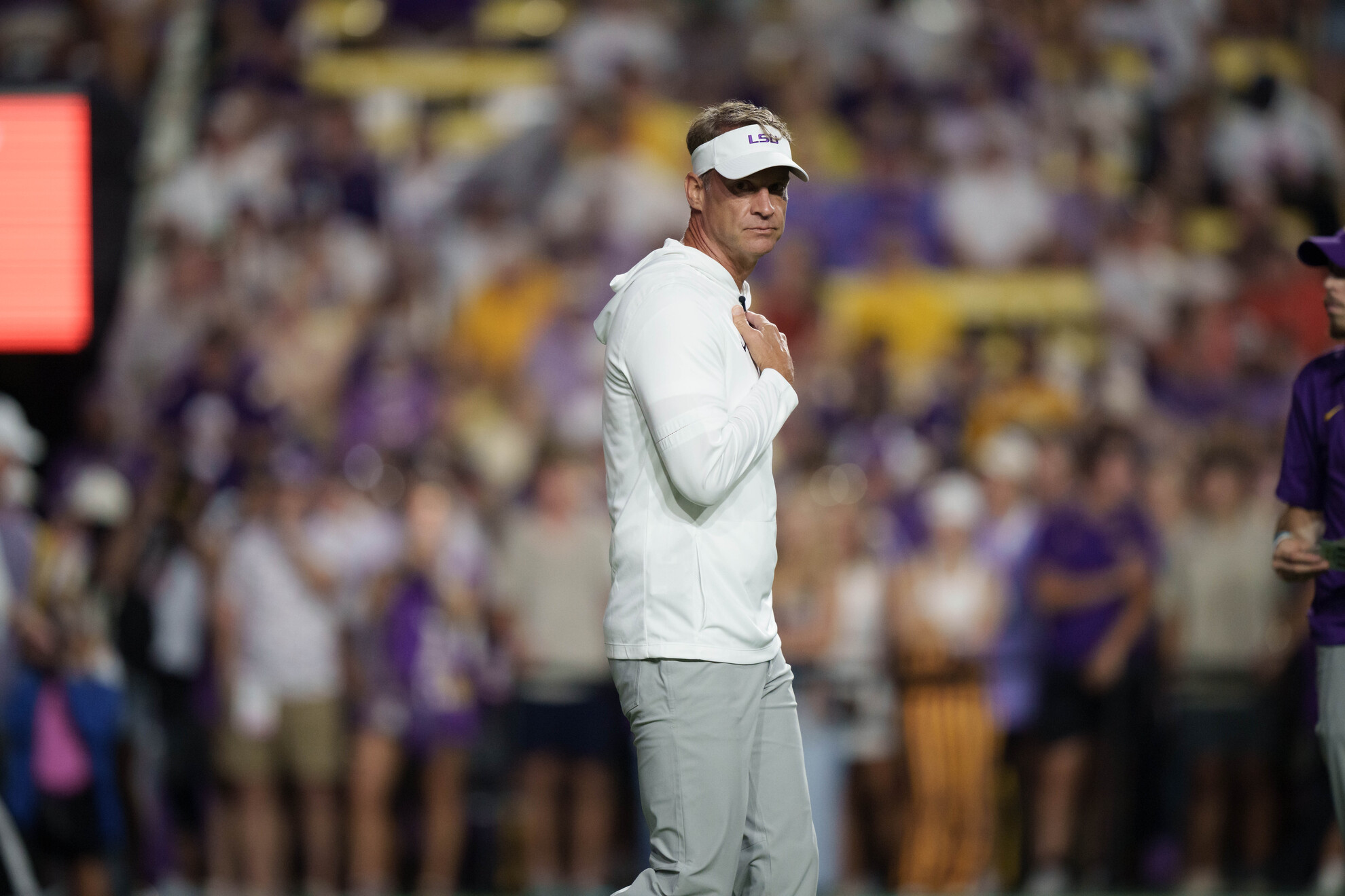 LSU head coach Lane Kiffin LAPRESSE
