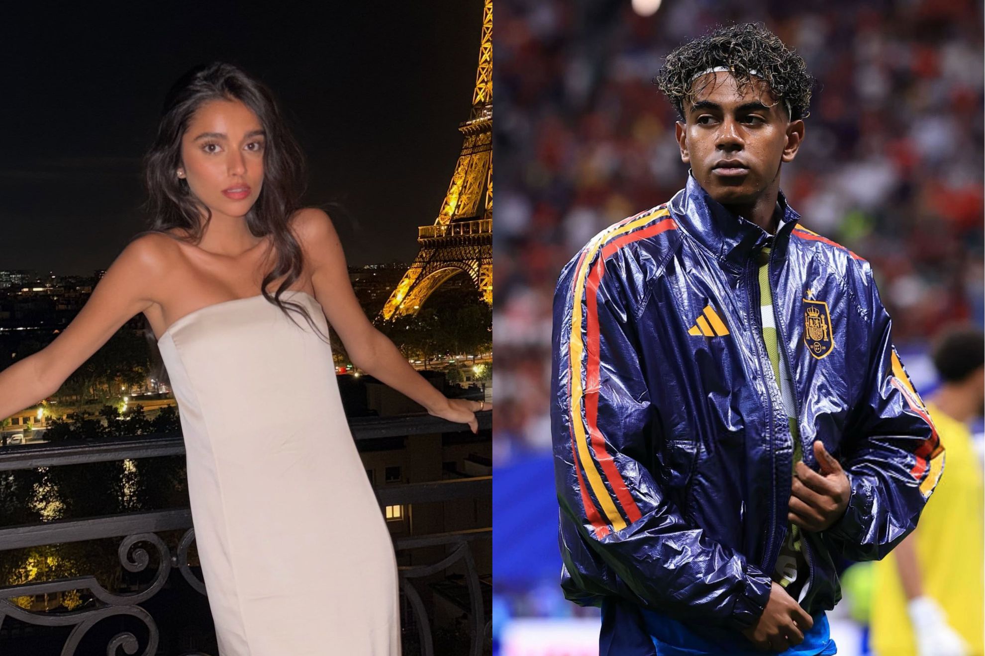Lamine Yamal and Inés García IG