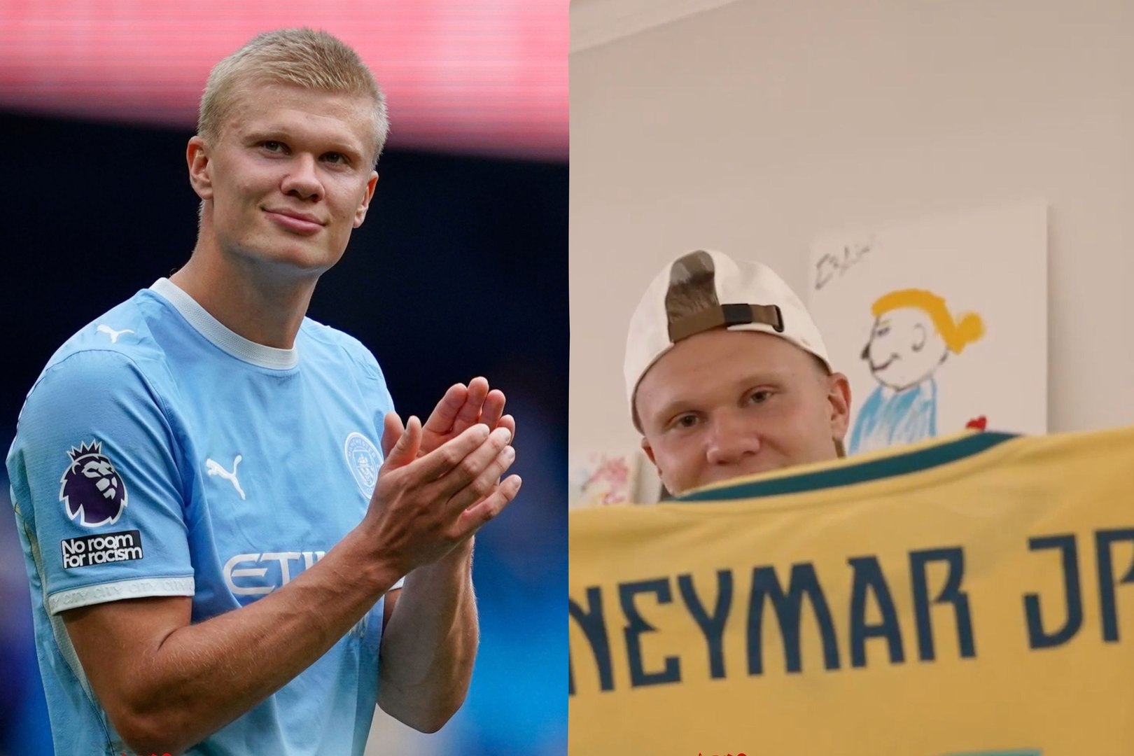 Erling Haaland may be one of the biggest stars in world football, but the Manchester City striker still gets excited about collecting jerseys from other elite players. After the 2026 FIFA World Cup, Haaland showed off an impressive collection of shirts he received from some of the tournament’s biggest names and his close friends, including Neymar, Kylian Mbappé, Jude Bellingham, Harry Kane and Achraf Hakimi. Despite being a superstar himself, Haaland appeared proud to have jerseys from players he admires and shares a strong relationship with. The Norwegian revealed that he plans to keep the collection somewhere safe, and it is easy to see why. With so many iconic names already part of it, Haaland could continue adding to the collection before eventually putting the jerseys on display once his playing career is over.
