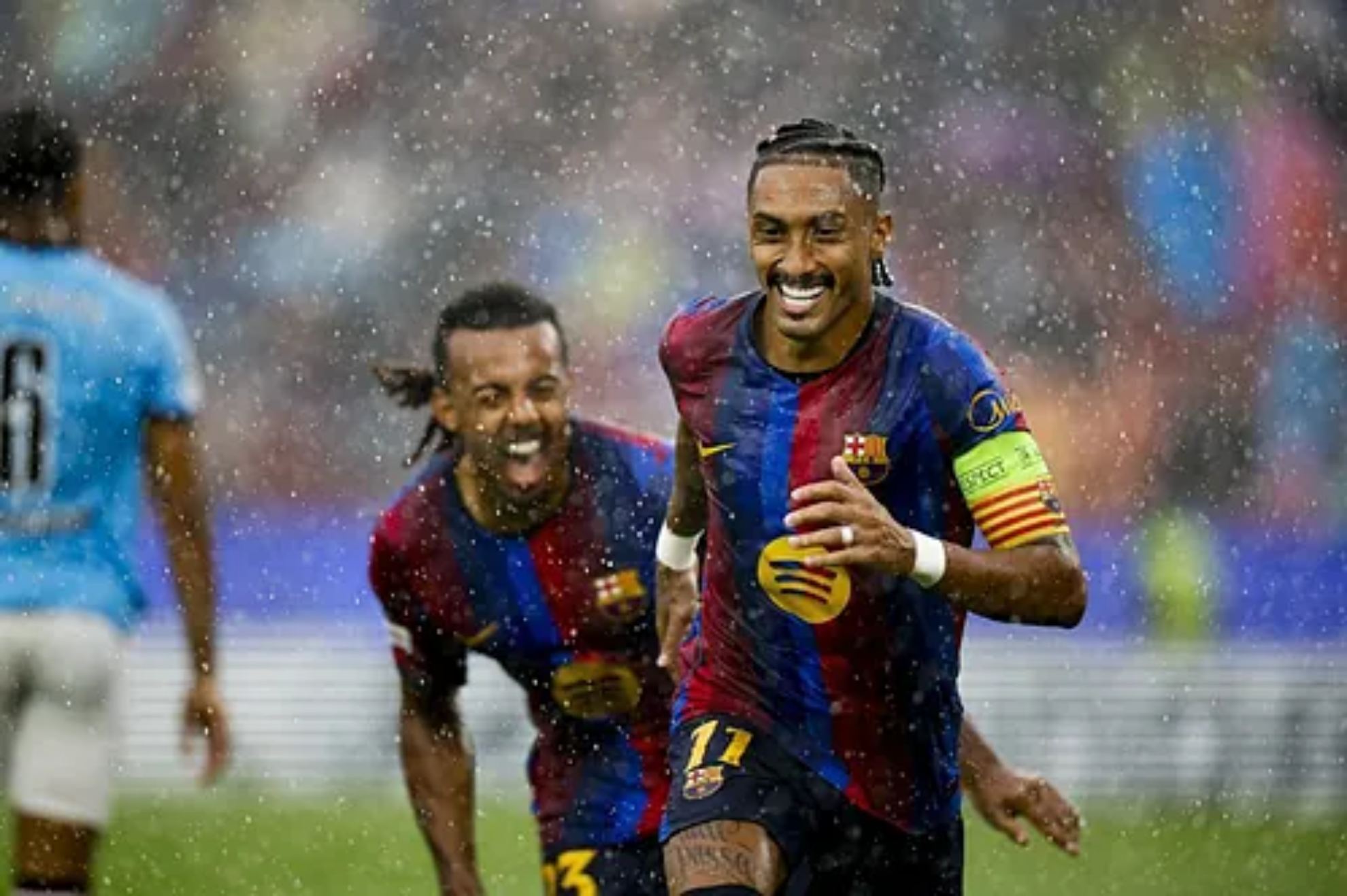 Raphinha scored twice