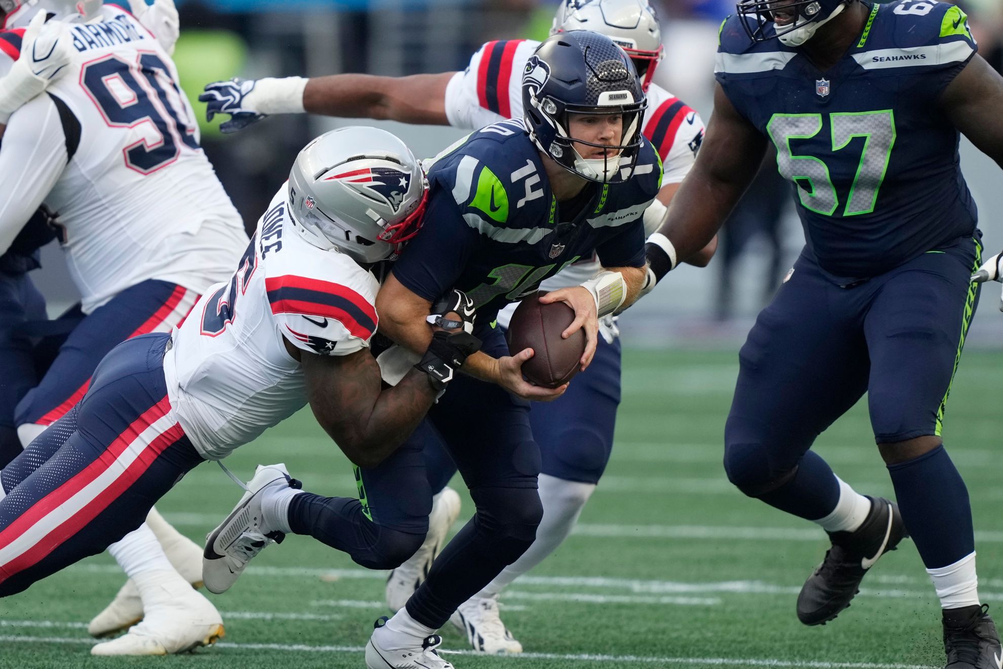 Seattle Seahawks quarterback Sam Darnold
