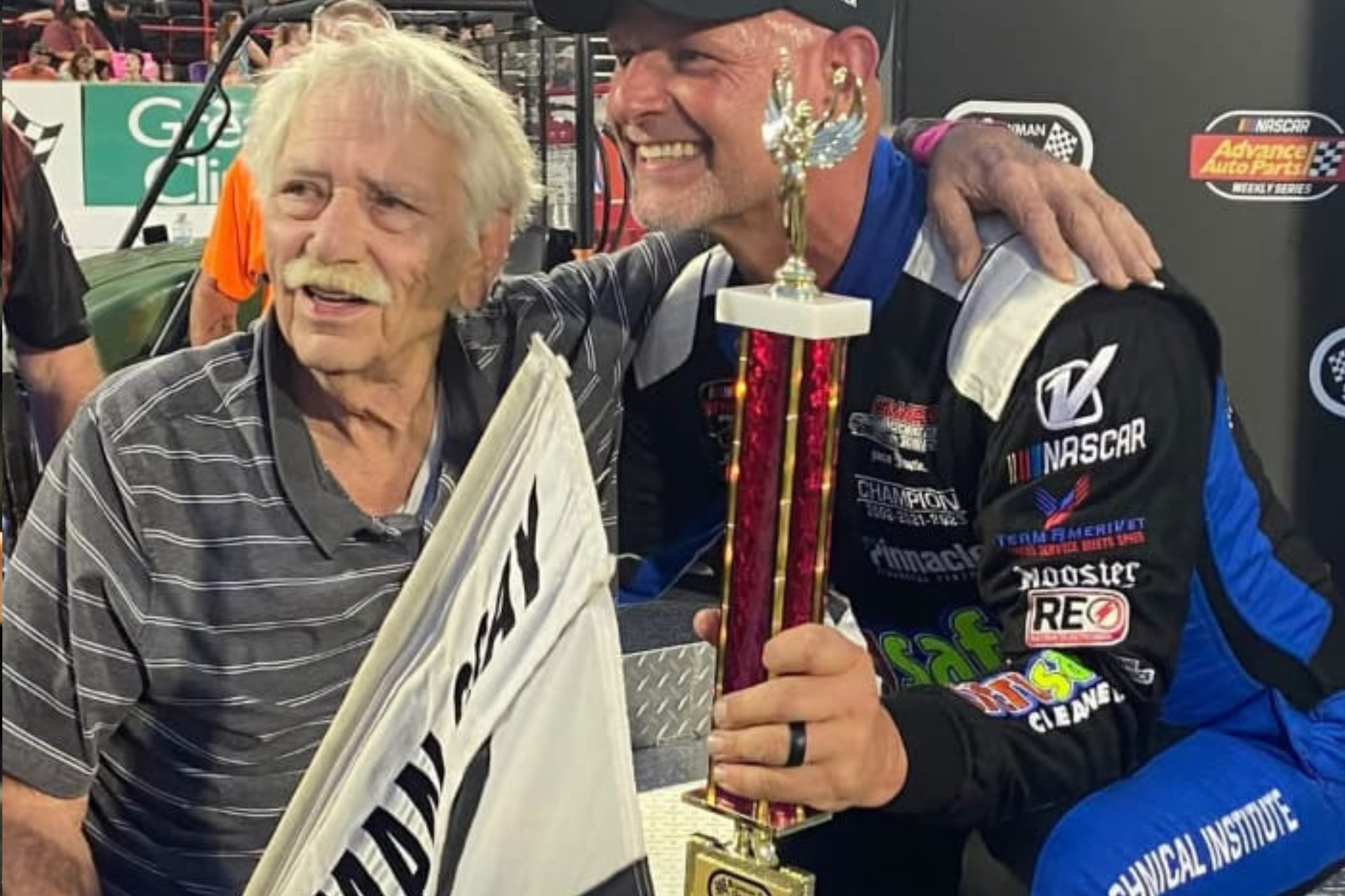 The historic NASCAR driver and patriarch of a family connected to motorsports for four generations died at the age of 76 Facebook burt myers