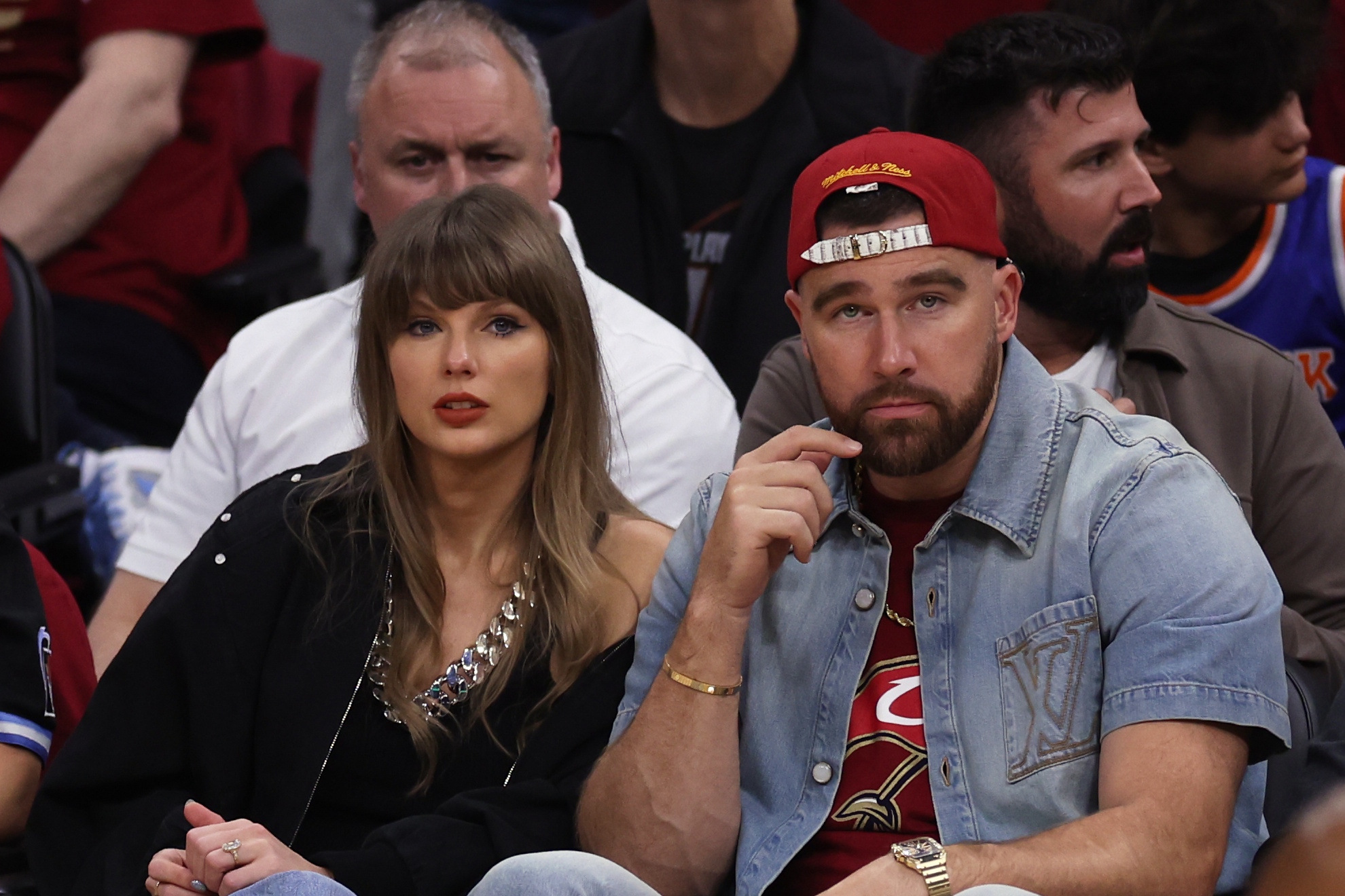 Taylor Swift and Travis Kelce Tim Phillis