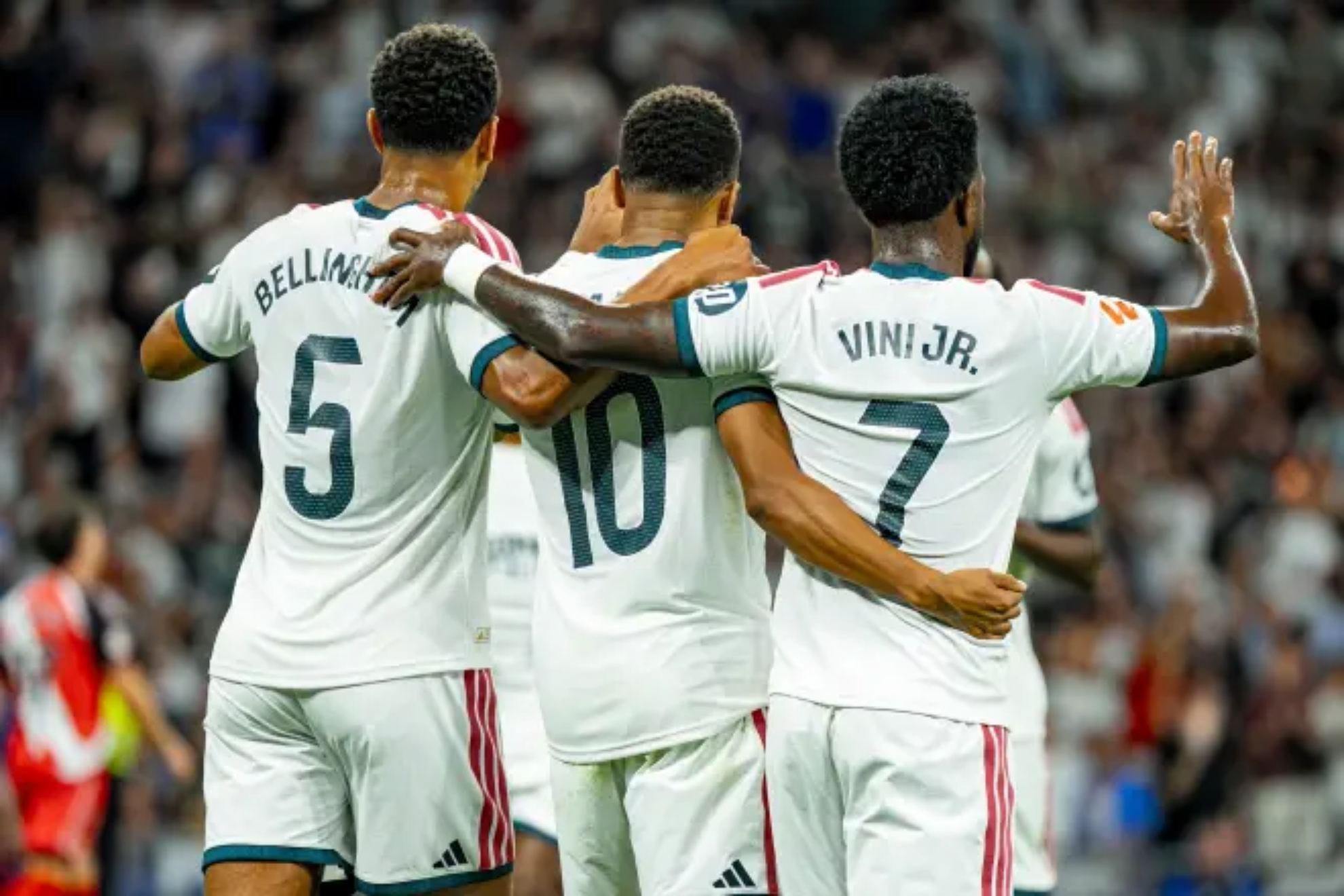 Bellingham, Mbappé and Vinicius PABLO MORENO