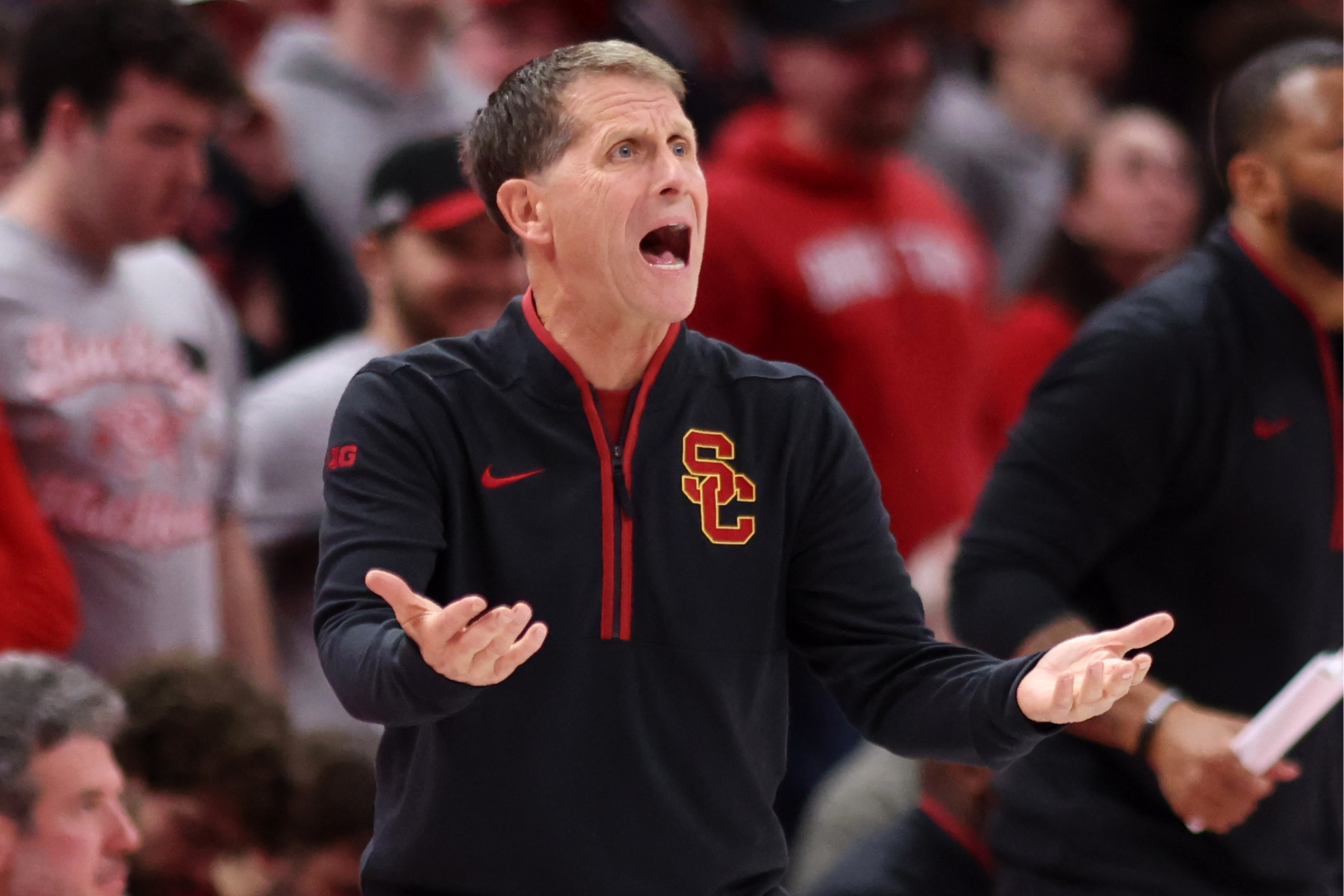 Eric Musselman, head coach of the men's basketball team USC Trojans. LAPRESSE