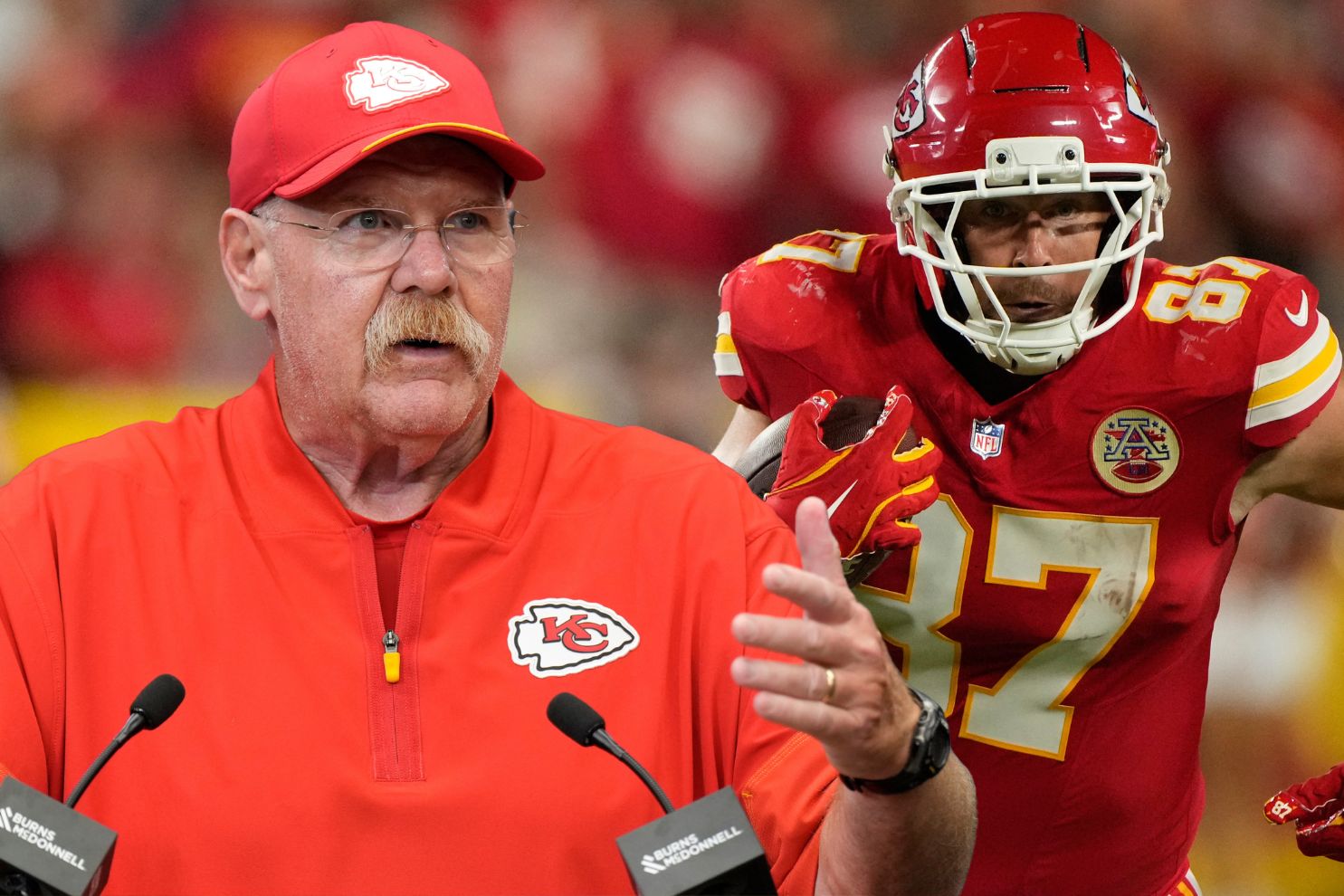 Andy Reid & Travis Kelce