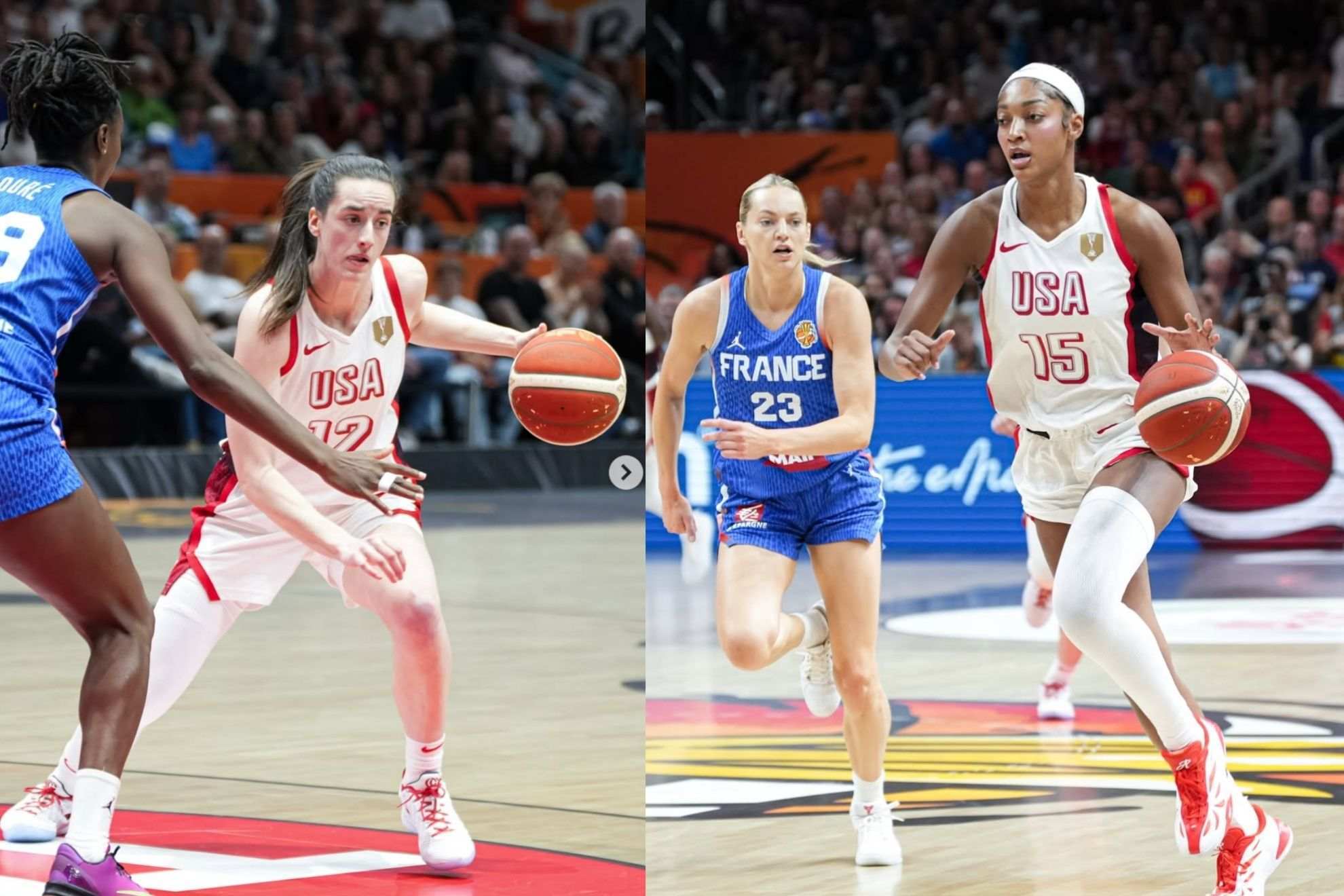 Caitlin Clark finds hilarious solution after Angel Reese leaves her waiting for the ball Facebook