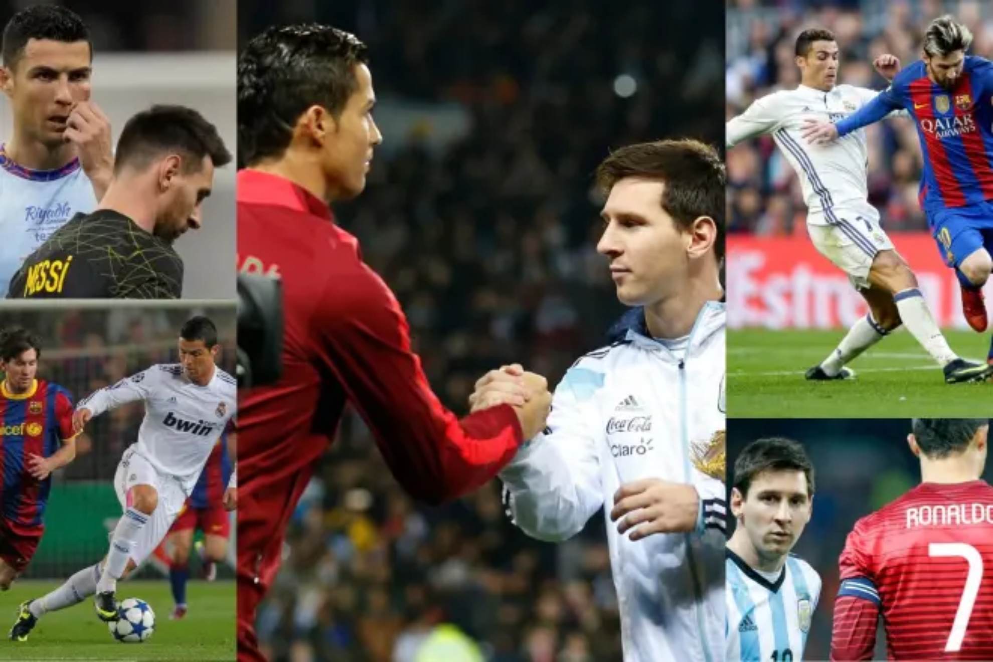 Lionel Messi and Cristiano Ronaldo