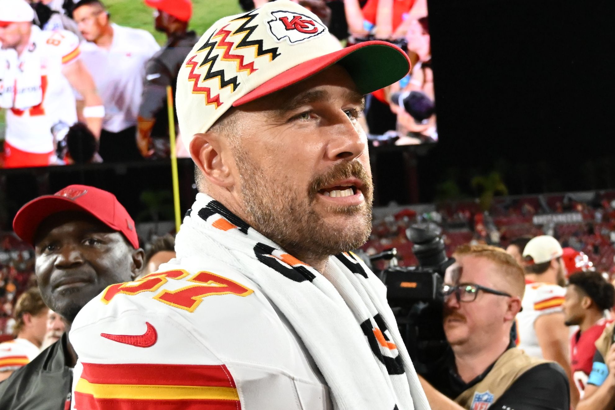 Kansas City Chiefs tight end Travis Kelce LaPresse