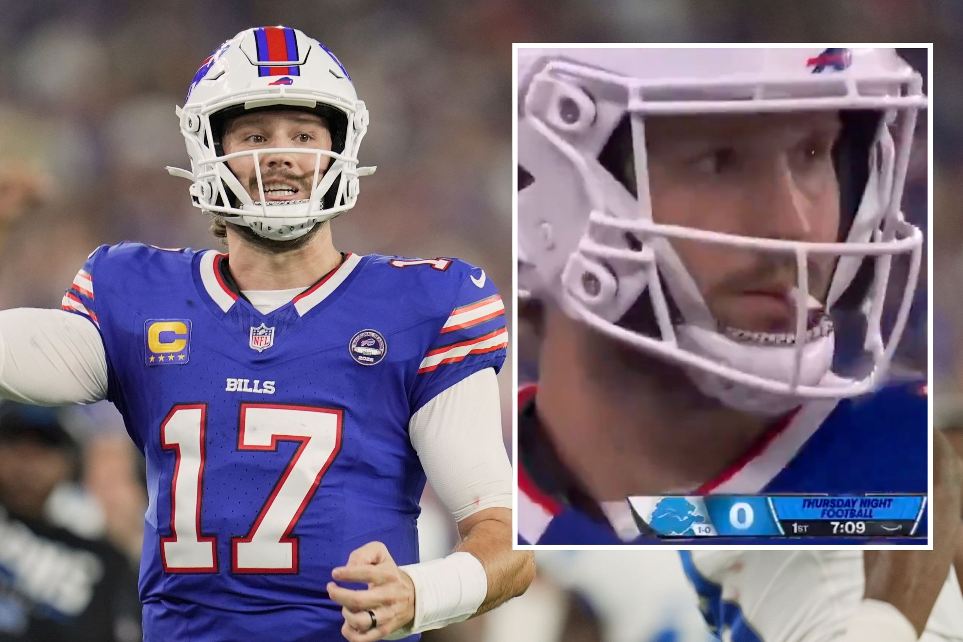 Josh Allen vs Detroit Lions