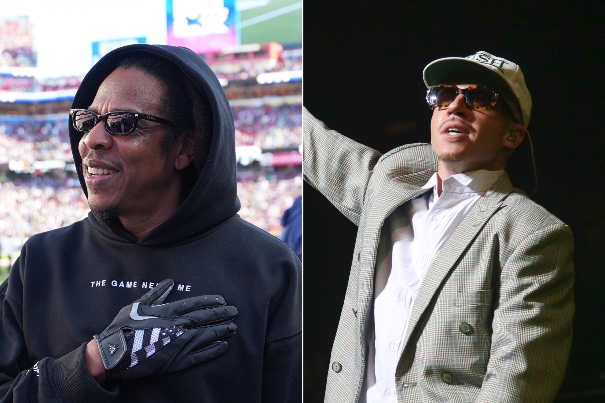 Jay-Z and Macklemore LAPRESSE