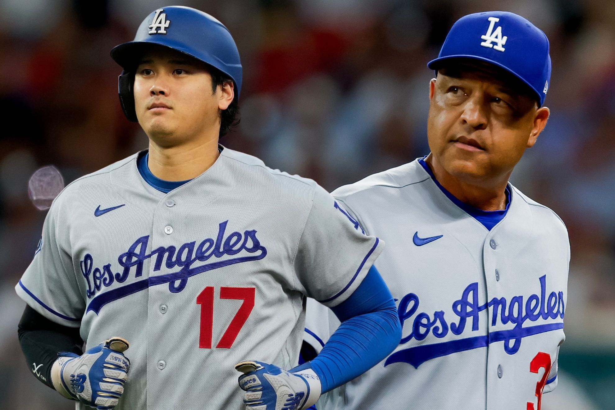 Shohei Ohtani & Dave Roberts - Los Angeles Dodgers