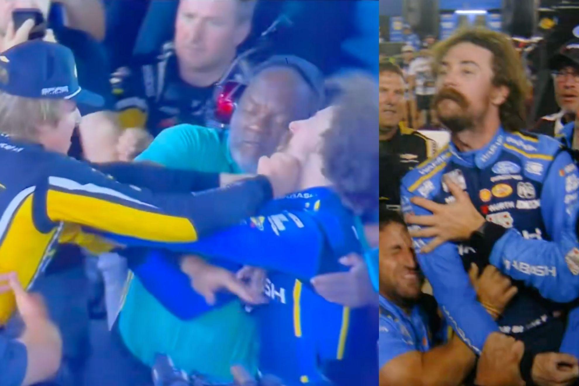 NASCAR fight night: Blaney and Hocevar exchange punches after late-race contact at Bristol Instagram