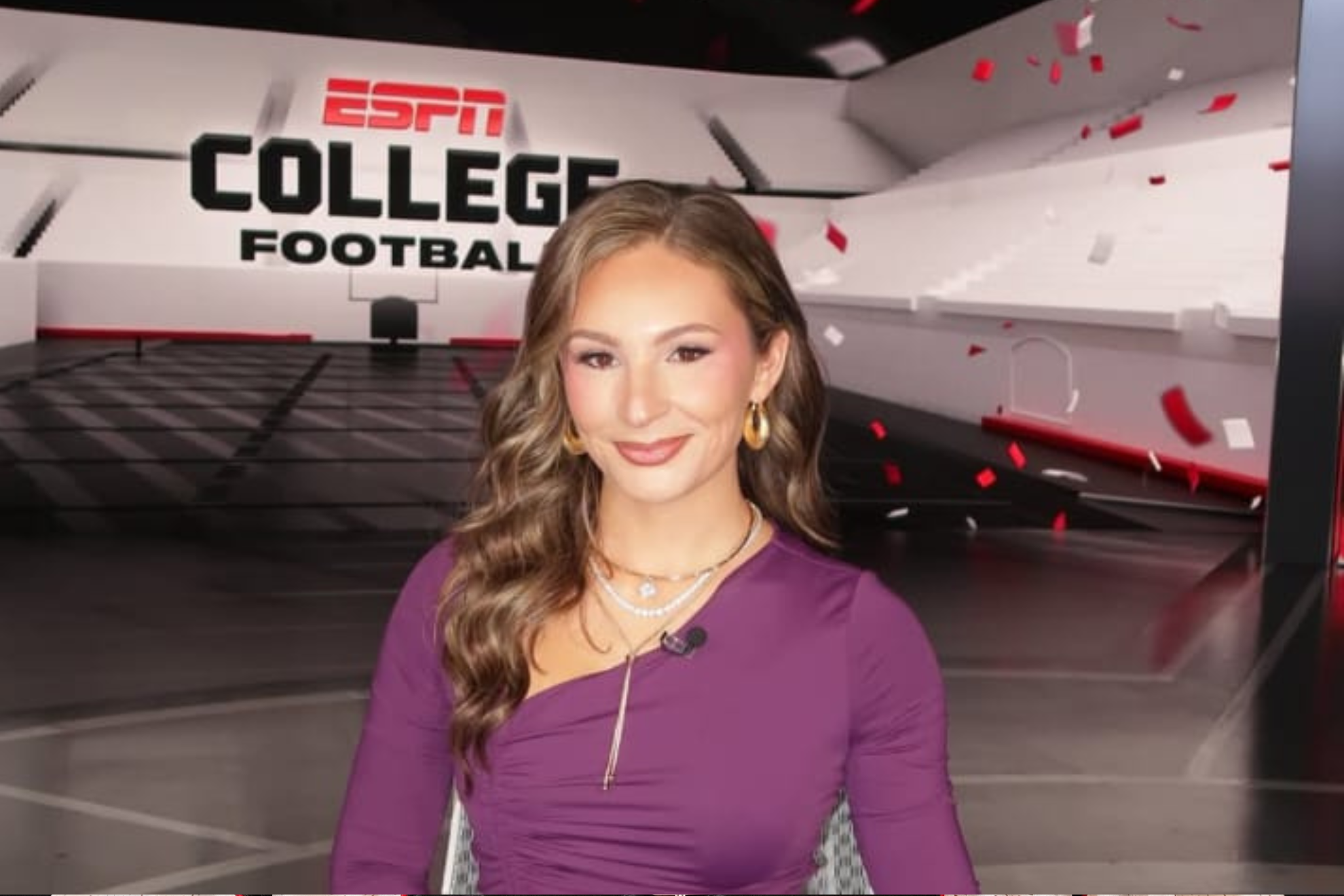 ESPN host and reporter explained that another vehicle crashed into her car on a highway Thursday night instagram@alyssaglang