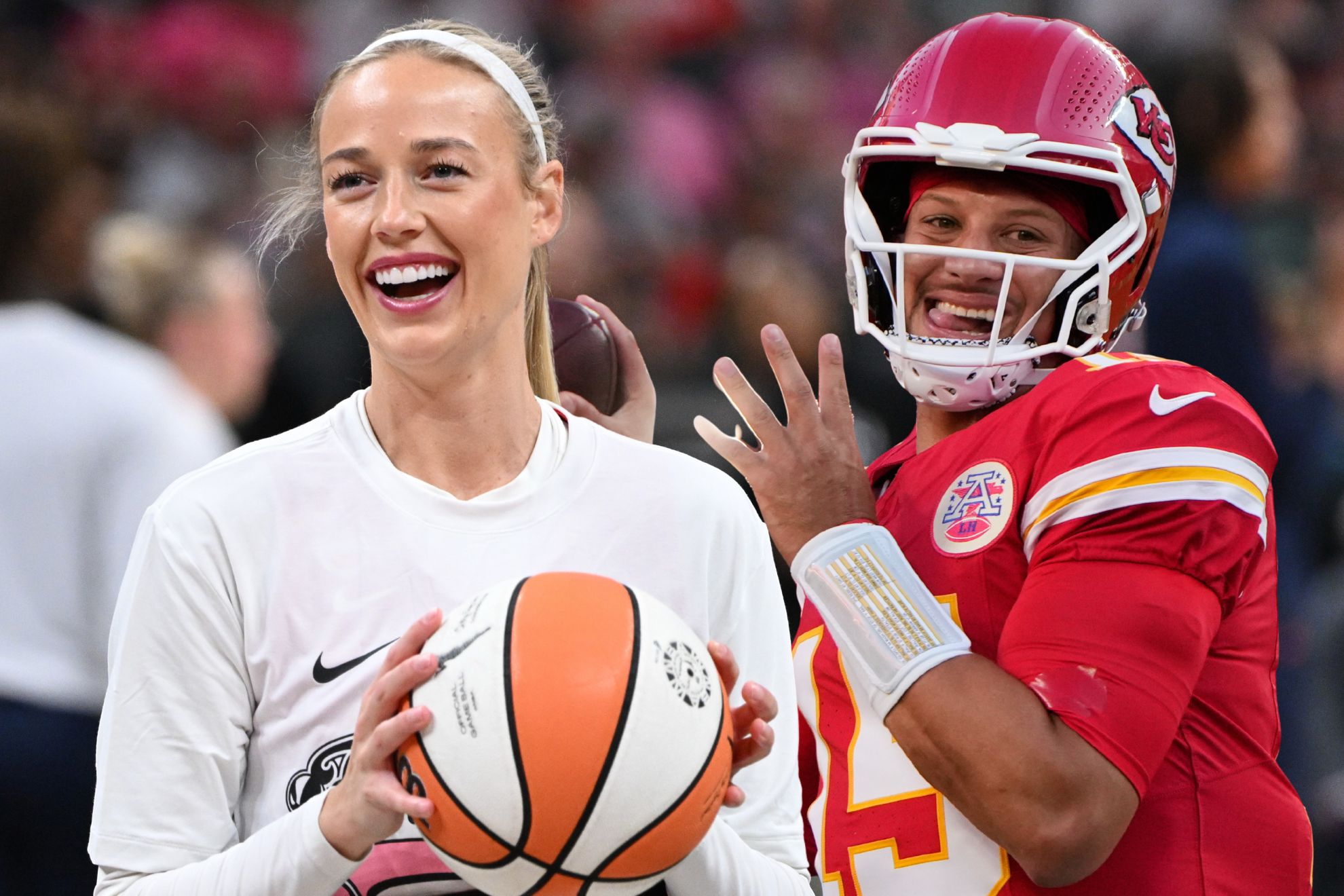 Sophie Cunningham & Patrick Mahomes