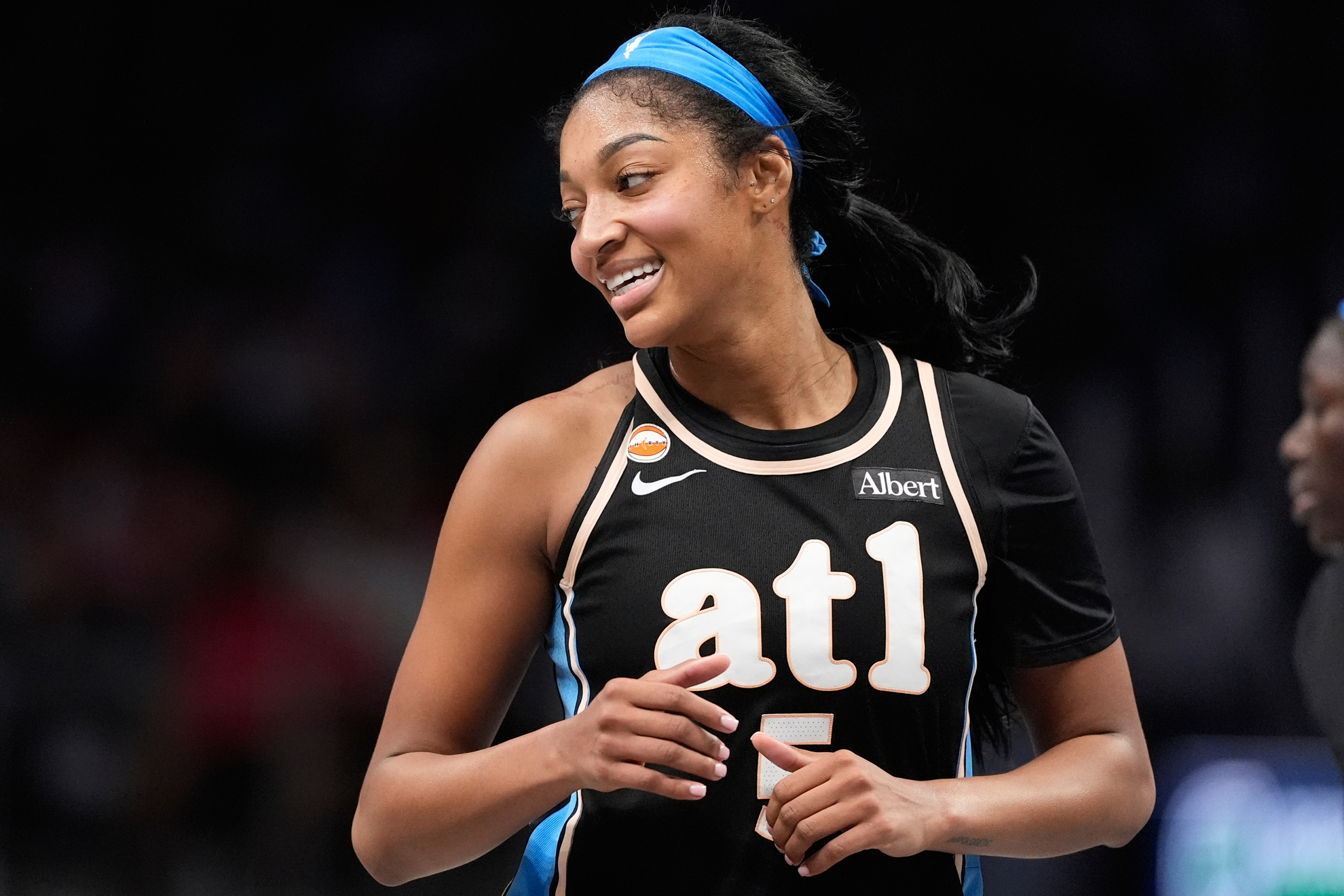 Atlanta Dream forward Angel Reese LAPRESSE