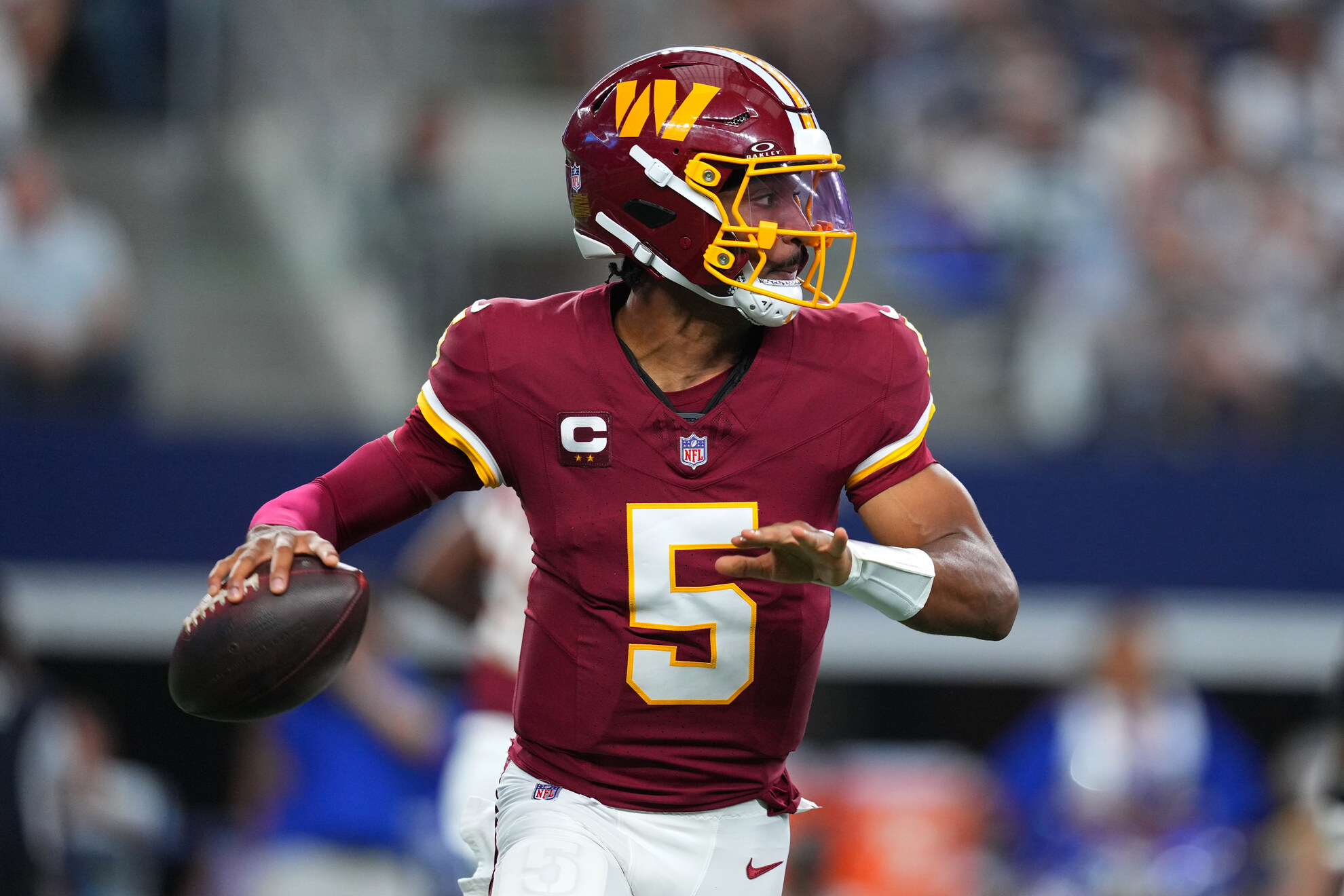 Washington Commanders quarterback Jayden Daniels LAPRESSE
