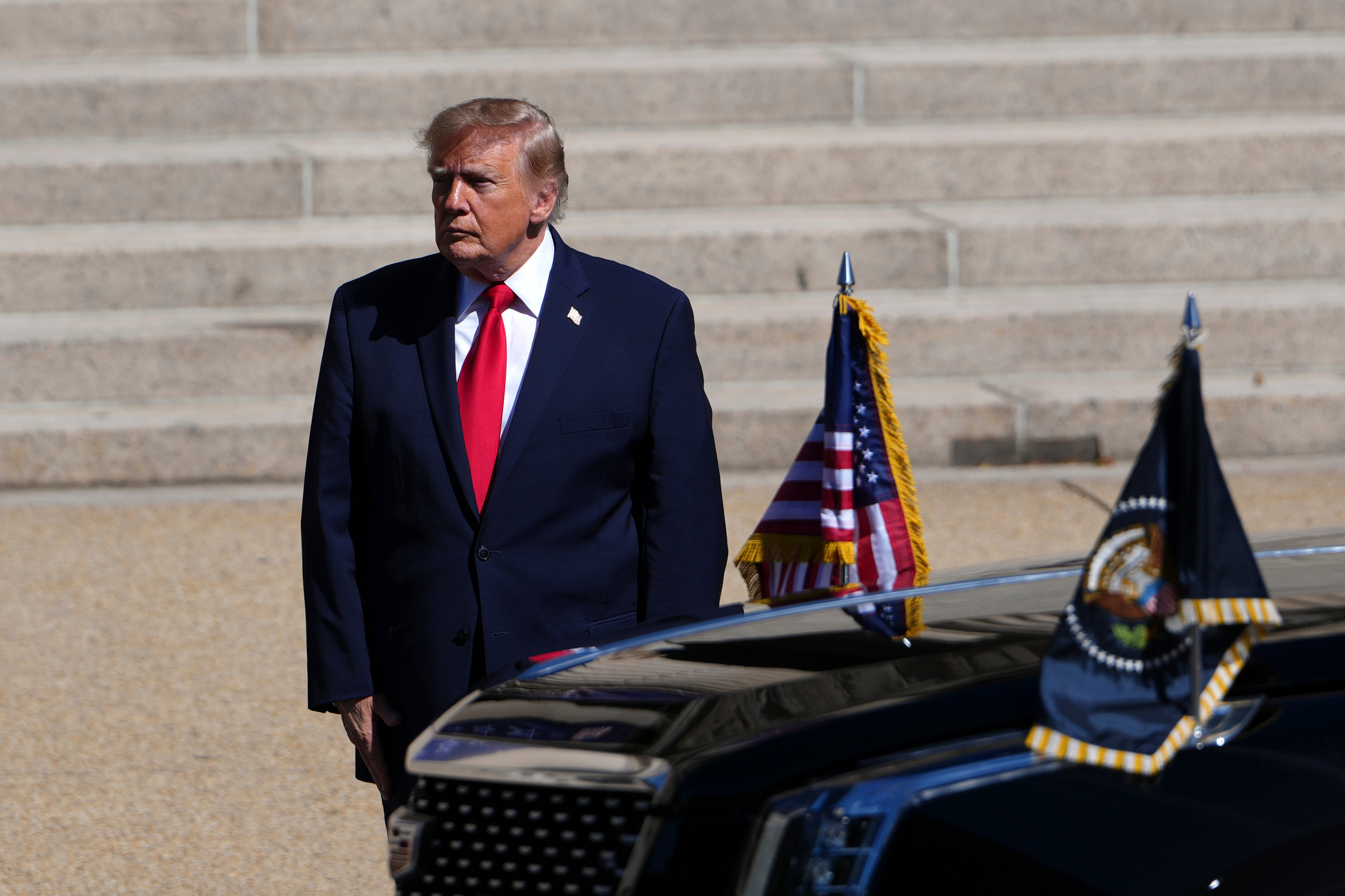 President Donald Trump LAPRESSE