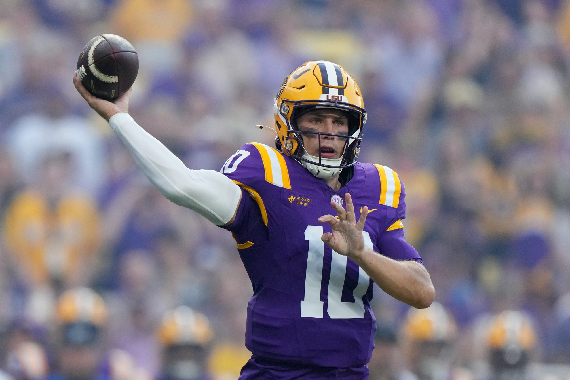 LSU quarterback Sam Leavitt LAPRESSE